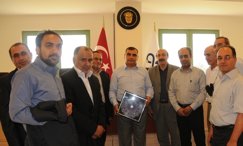 sfahanl Misafirler Belediyemizi Ziyaret Etti