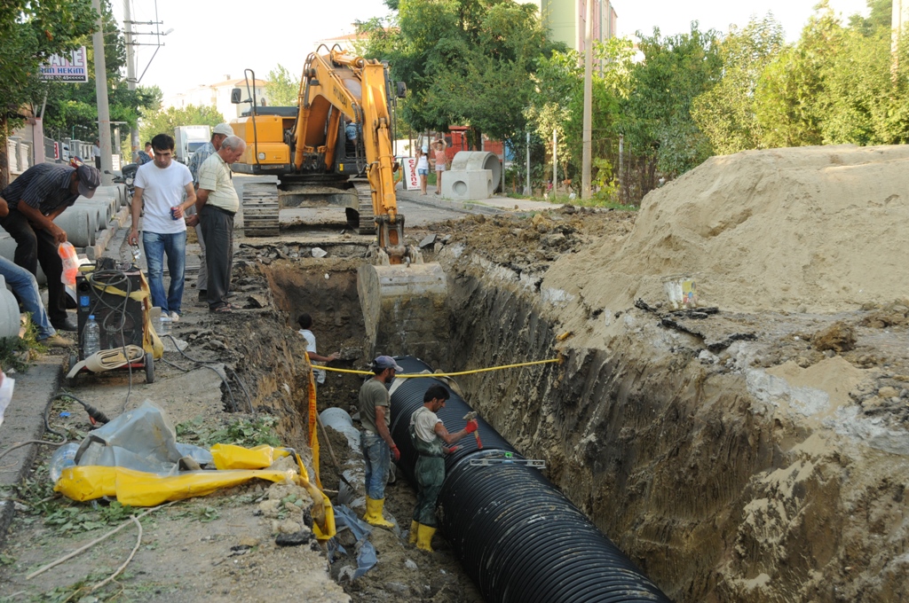 2inci Etap Altyap almalar Devam Ediyor