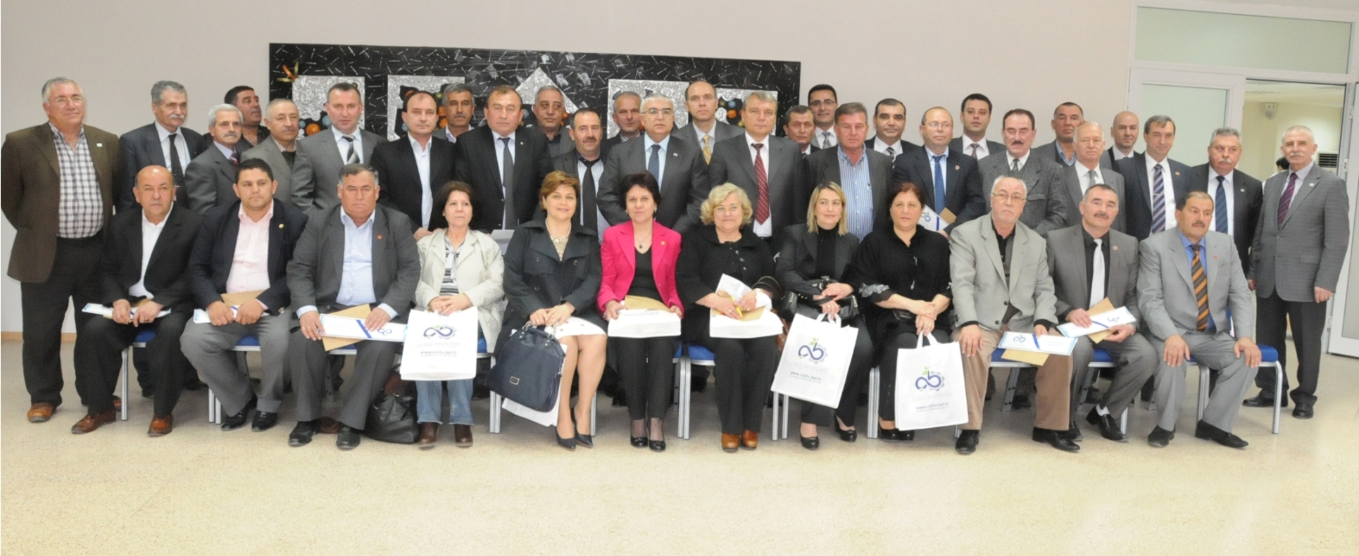 Ba�kan Baysan, Muhtarlarla Toplant� Yapt�