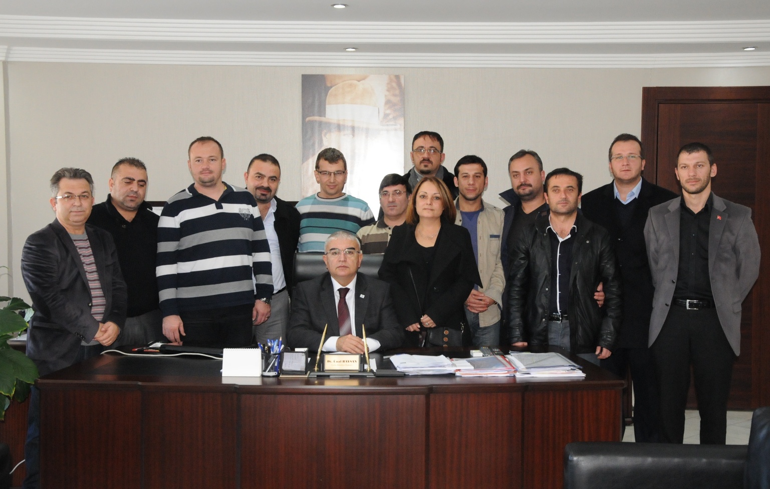 �orlu Gazeteciler Derne�i�nden Baysan Baysan�a Ziyaret