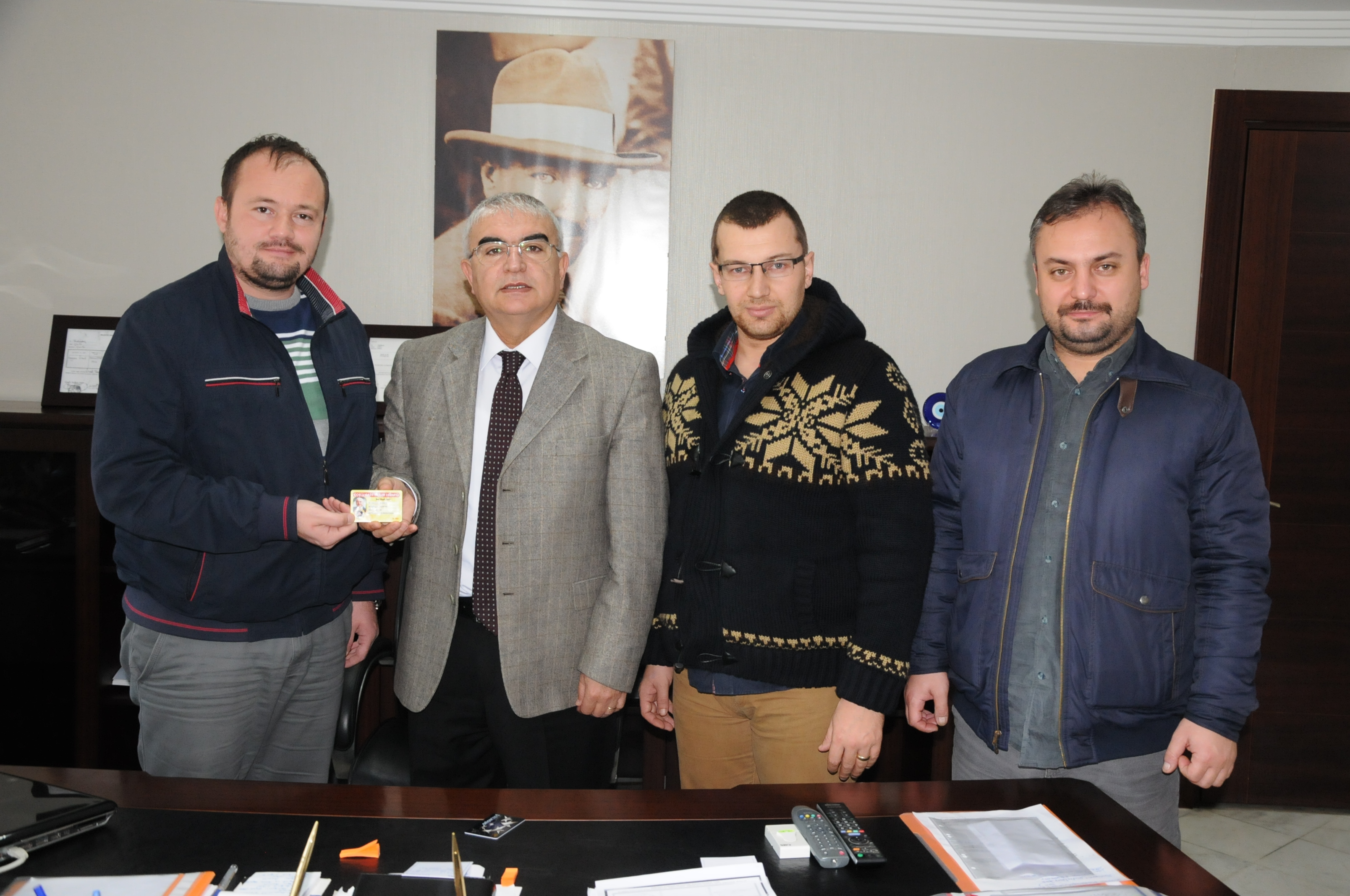 �orlu Gazeteciler Derne�i�nden Baysan�a Ziyaret