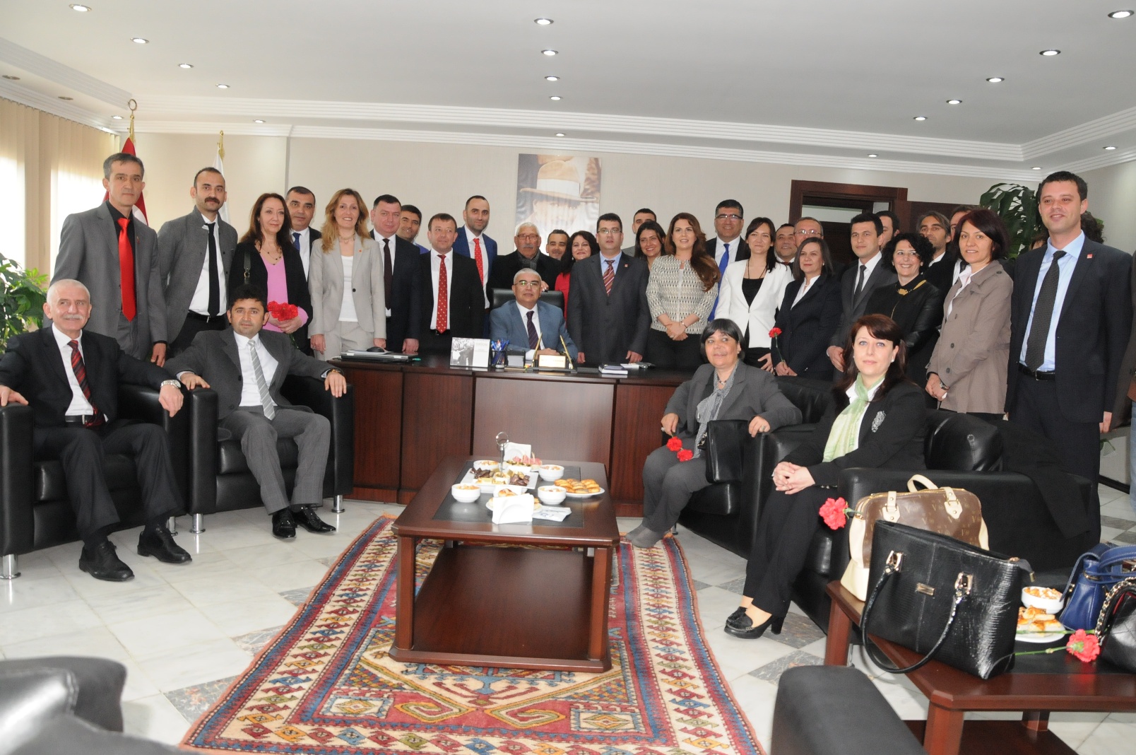 Baysan ve Meclis �yeleri G�reve Ba�lad�