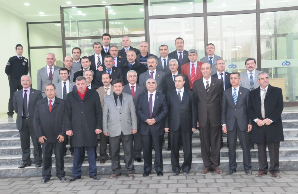Baysan �l Genel Meclis �yeleri �le Toplant� Yapt�