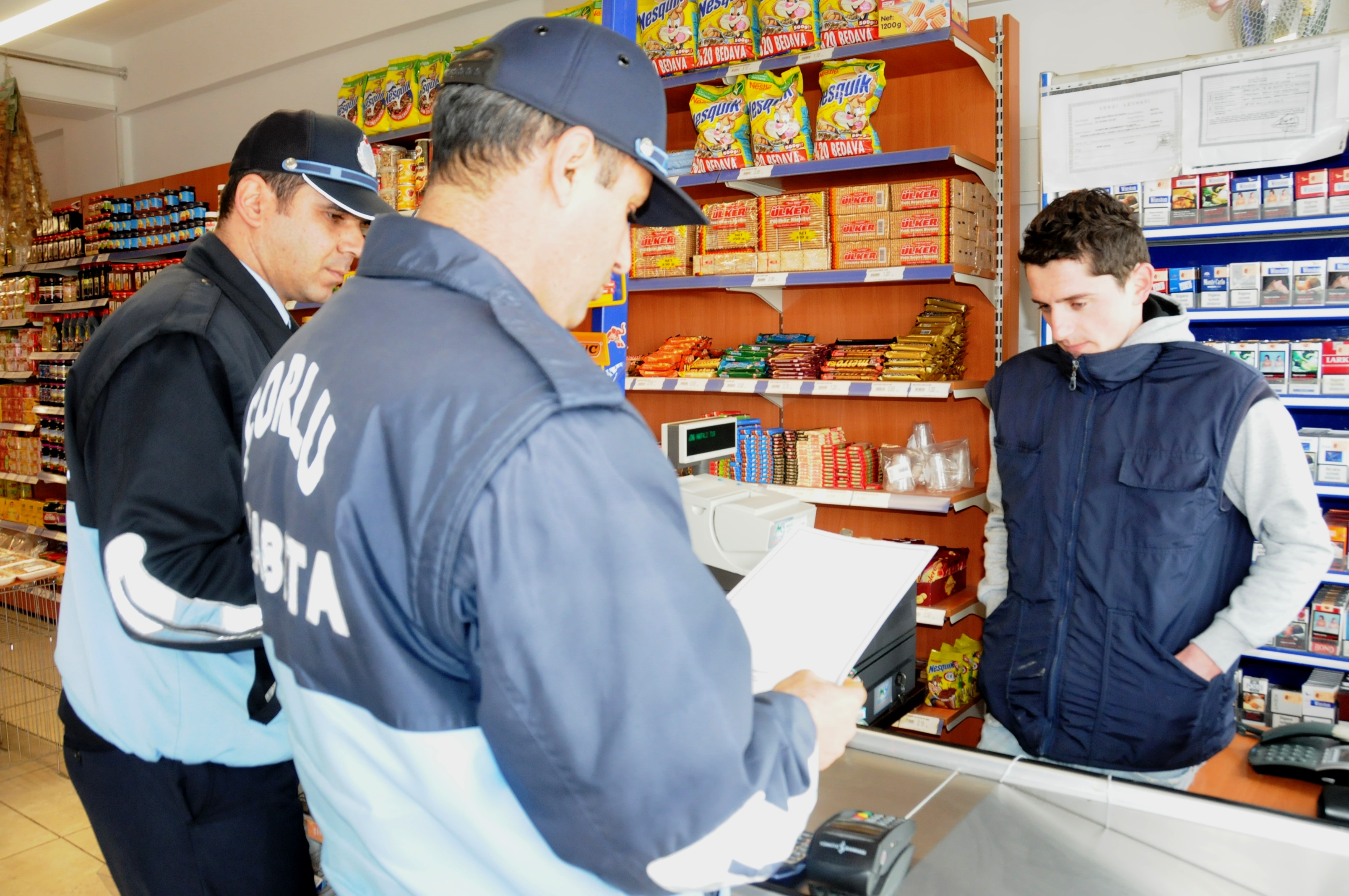 Zab�tadan ��yerlerine Denetim