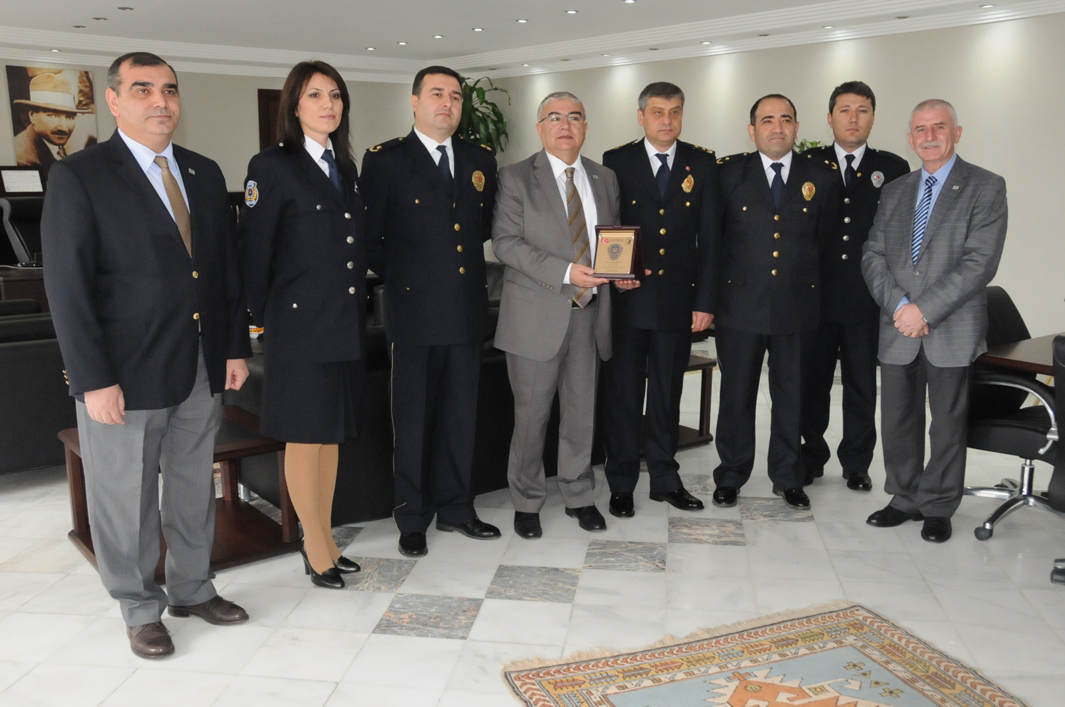 Emniyet M�d�rl����nden Baysan�a Ziyaret