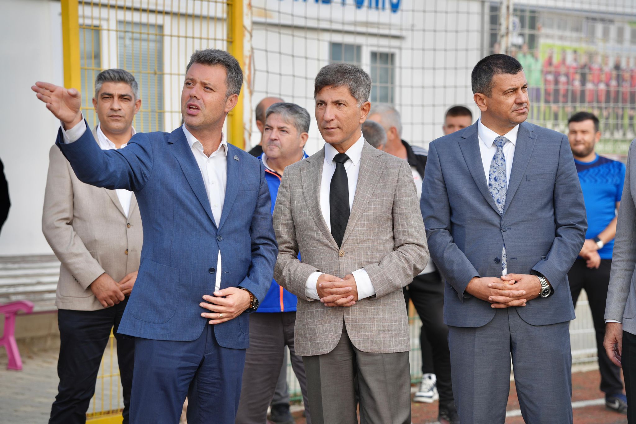 Bakan Sarkurt, Kaymakam Erten`i orlu Belediyesi Spor Tesislerinde Arlad