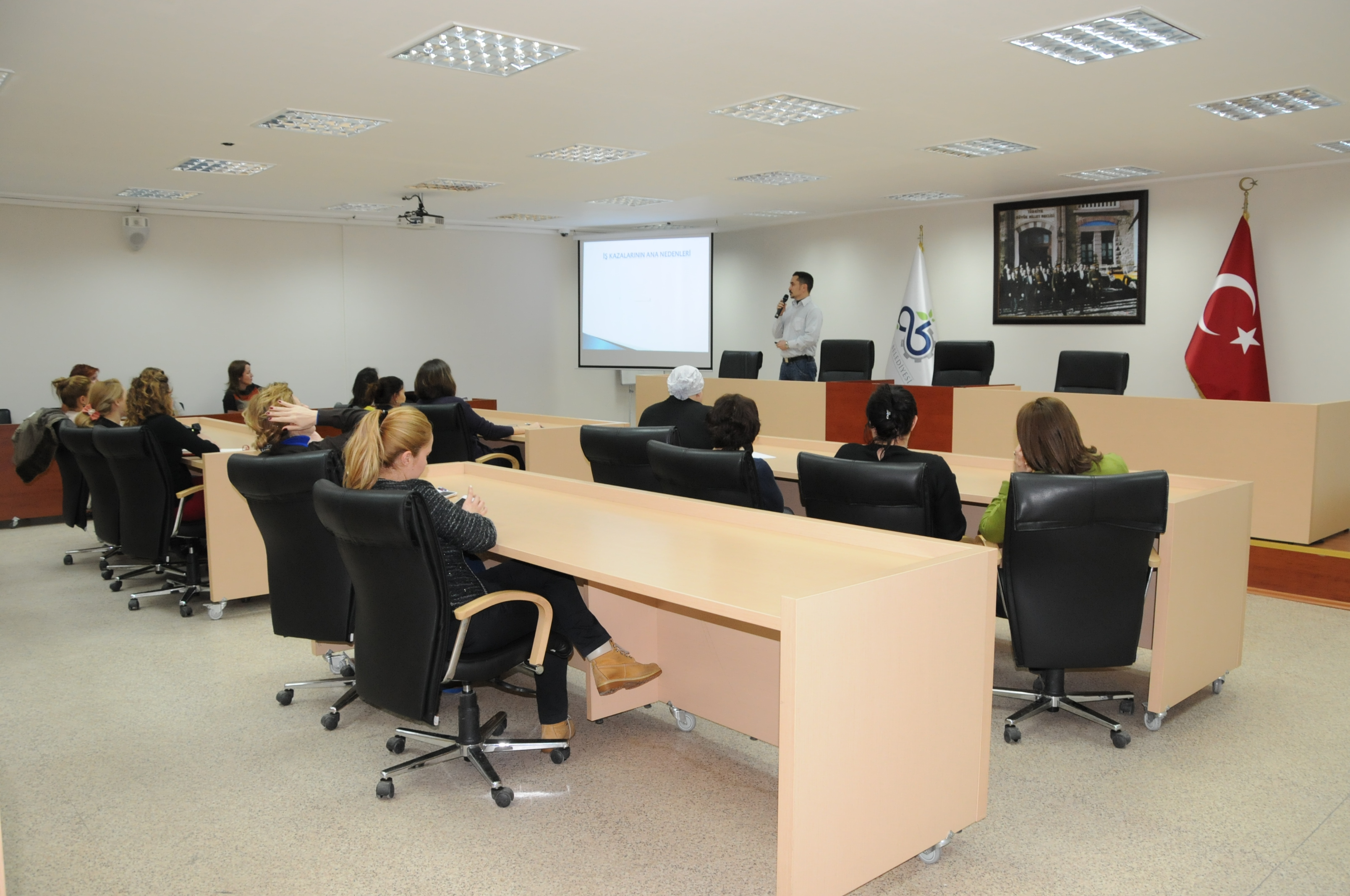 Belediye Personeline �� Sa�l��� ve G�venli�i E�itimi Verildi