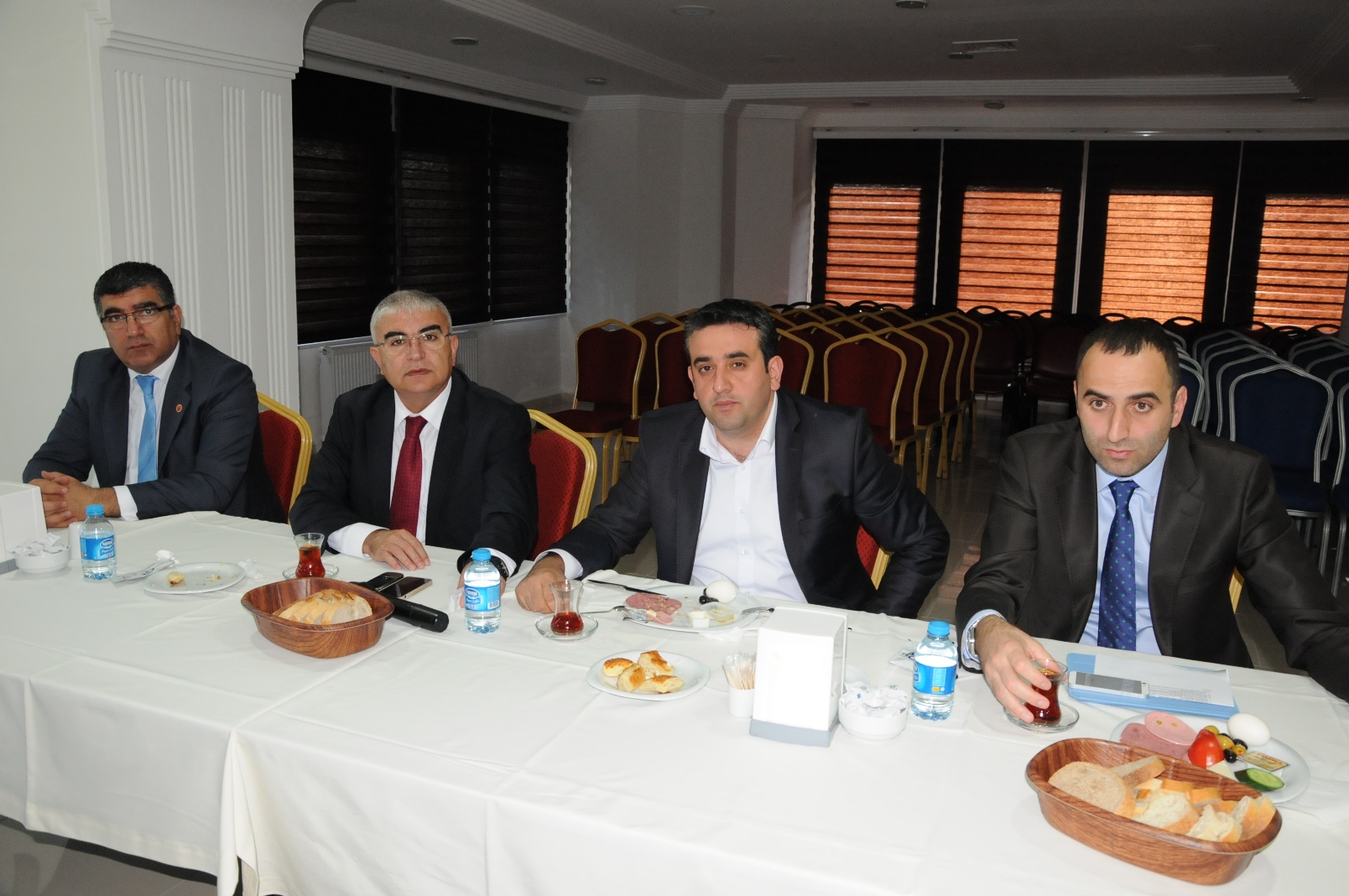 Baysan Meclis �yeleriyle Kahvalt�da Bulu�tu