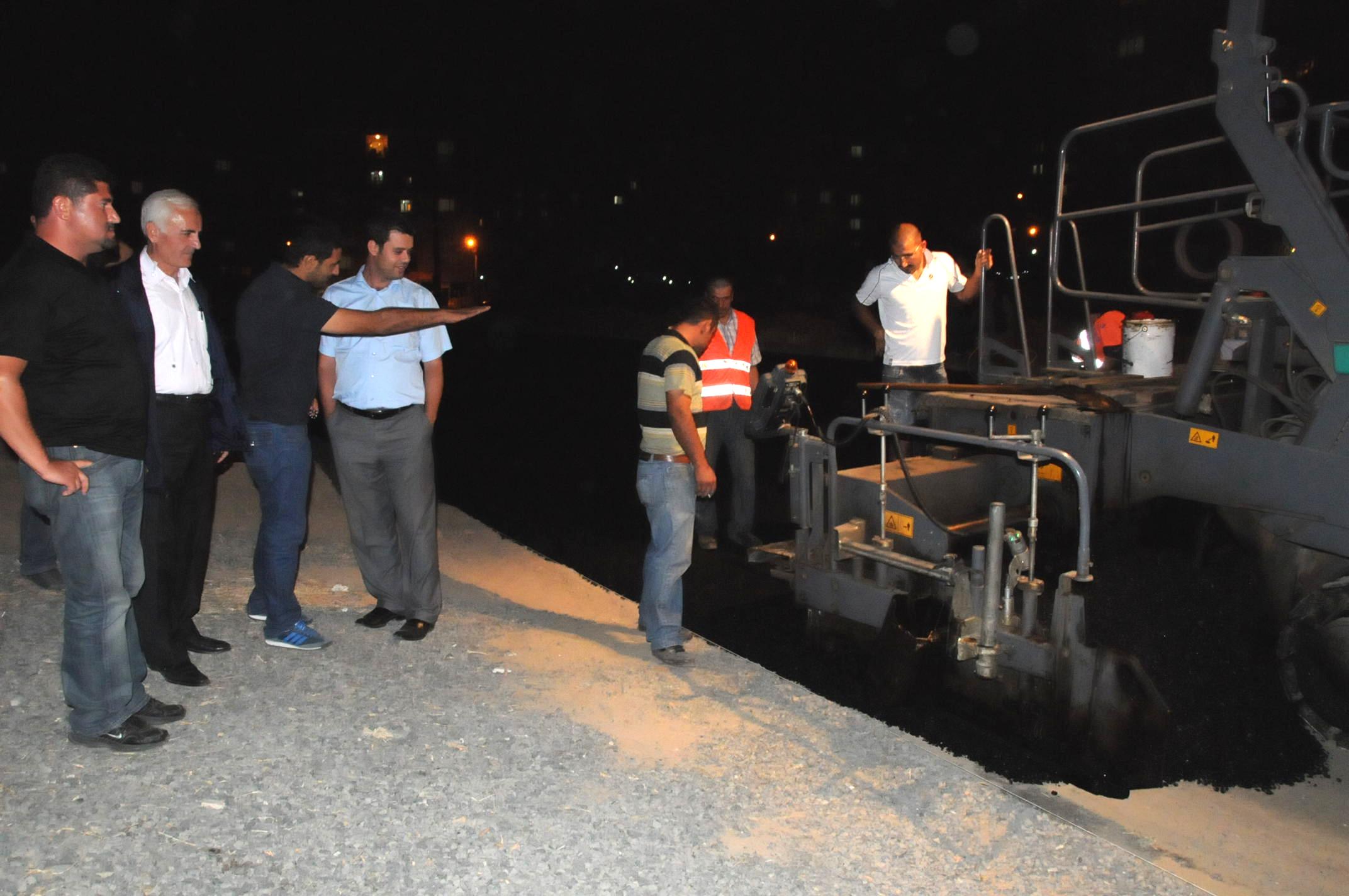 Blent Ecevit Bulvarnda Gece Mesaisi