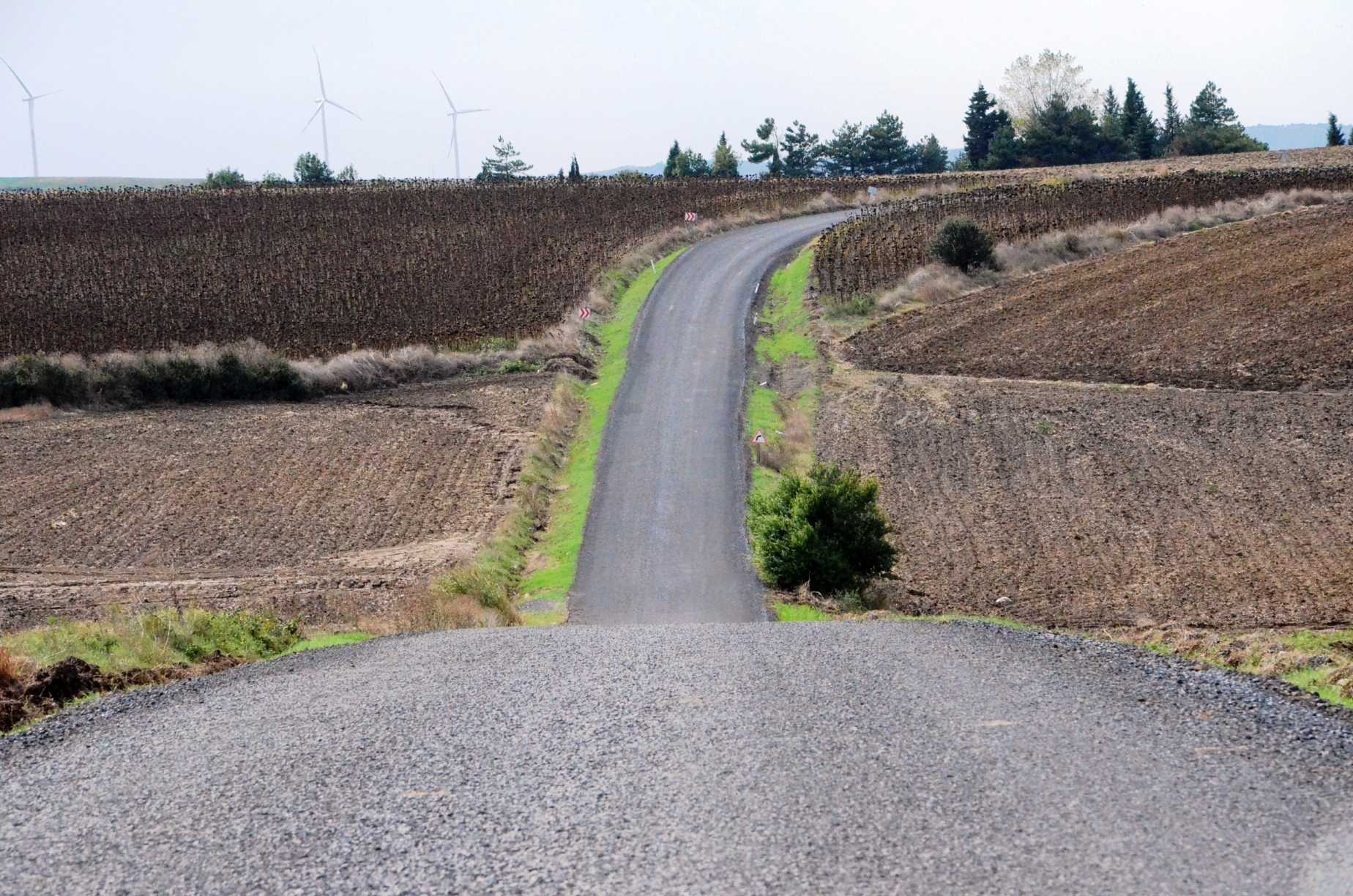 Sarlar Yolunda 10 Kilometre Sathi Kaplama Yapld