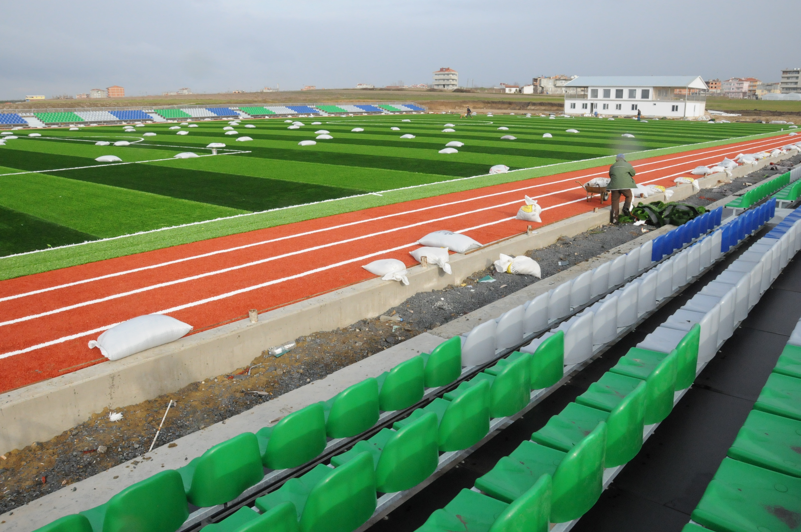 �ehir Stad� Tamamlanma A�amas�na Geldi