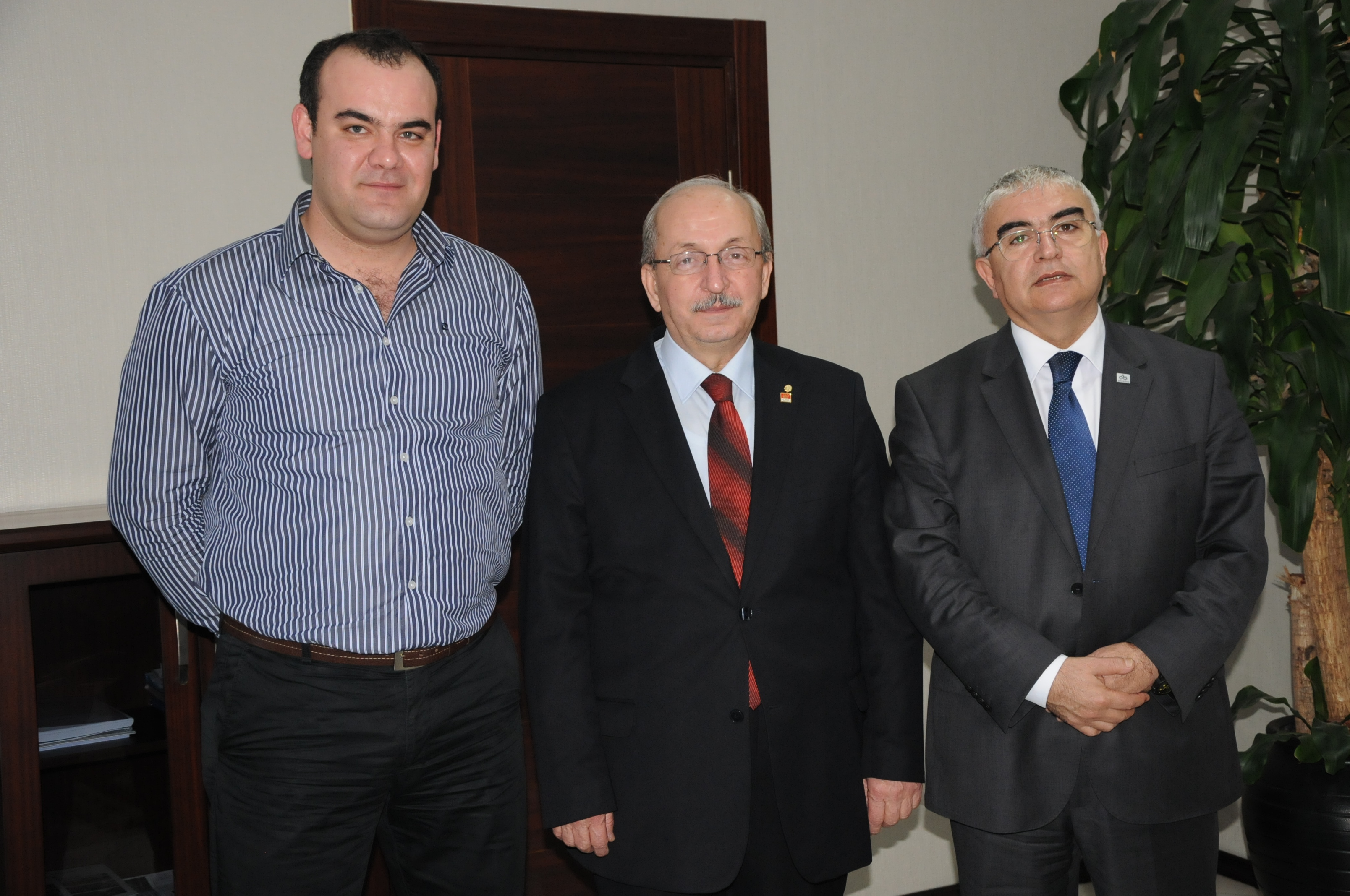 T.da� B. B. Ba�kan Aday� Albayrak�tan Baysan�a Ziyaret