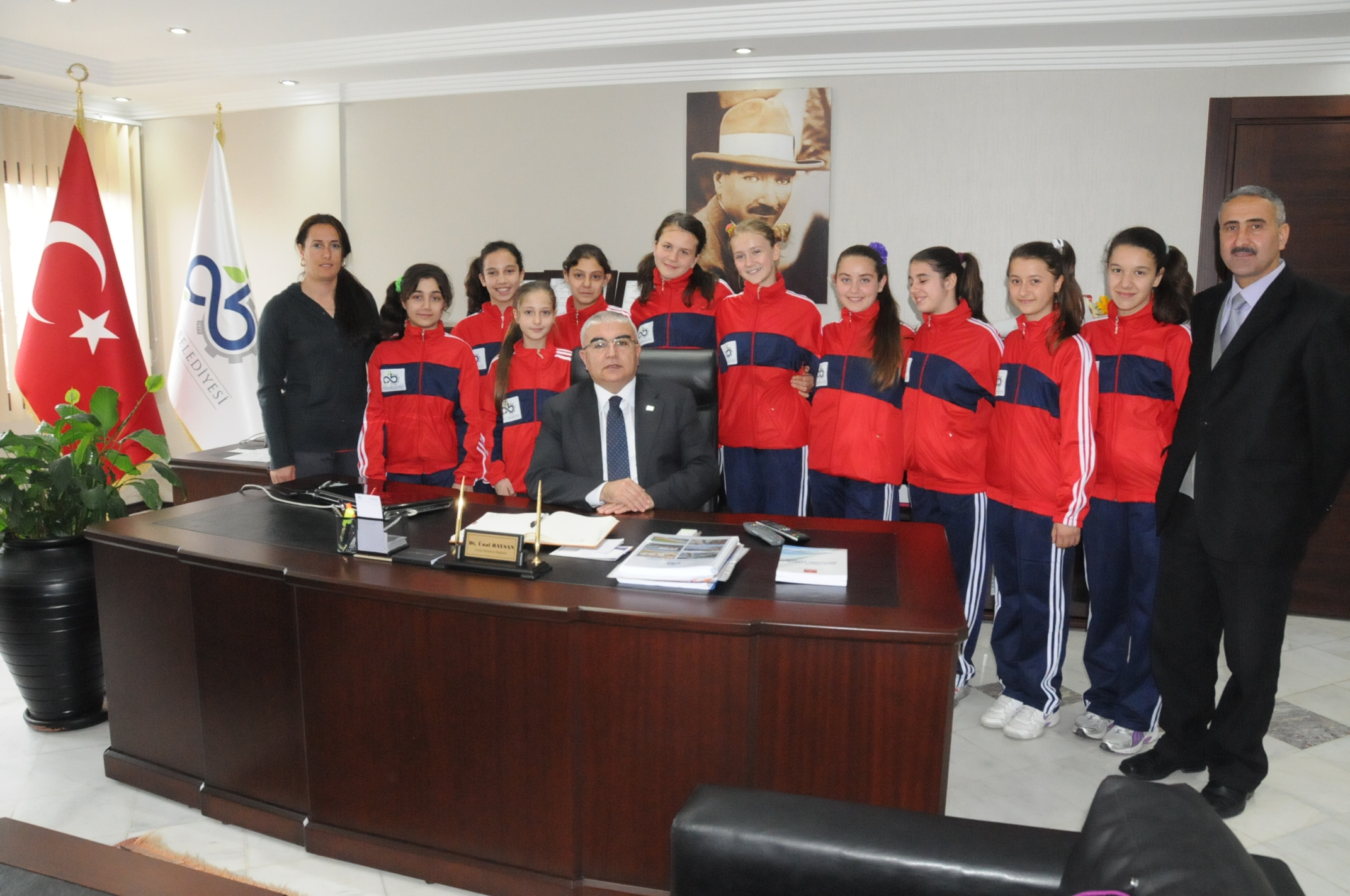 Ba�ar�l� Voleyboculardan Baysan�a Ziyaret