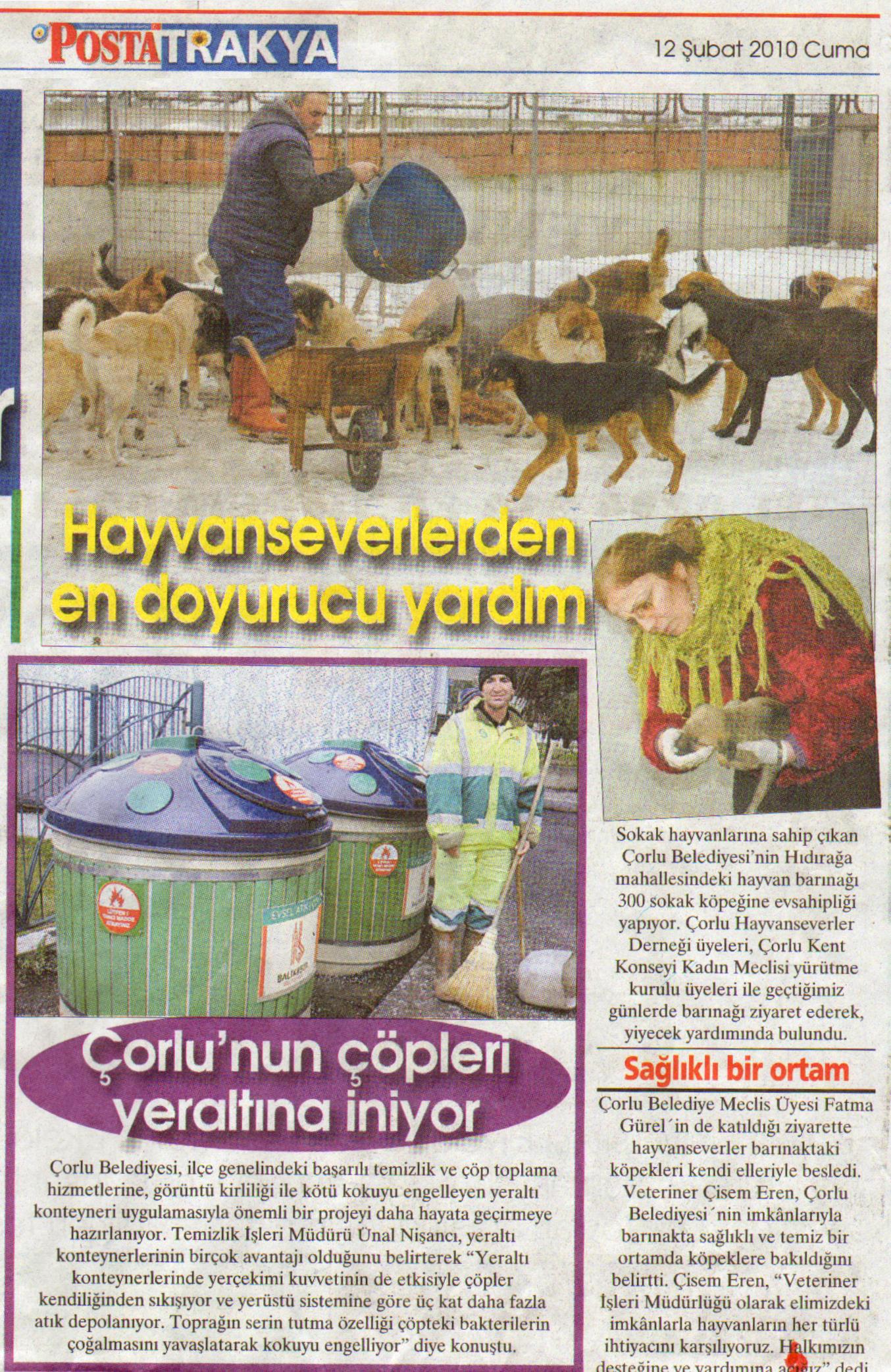 Hayvanseverlerden En Doyurucu Yard�m