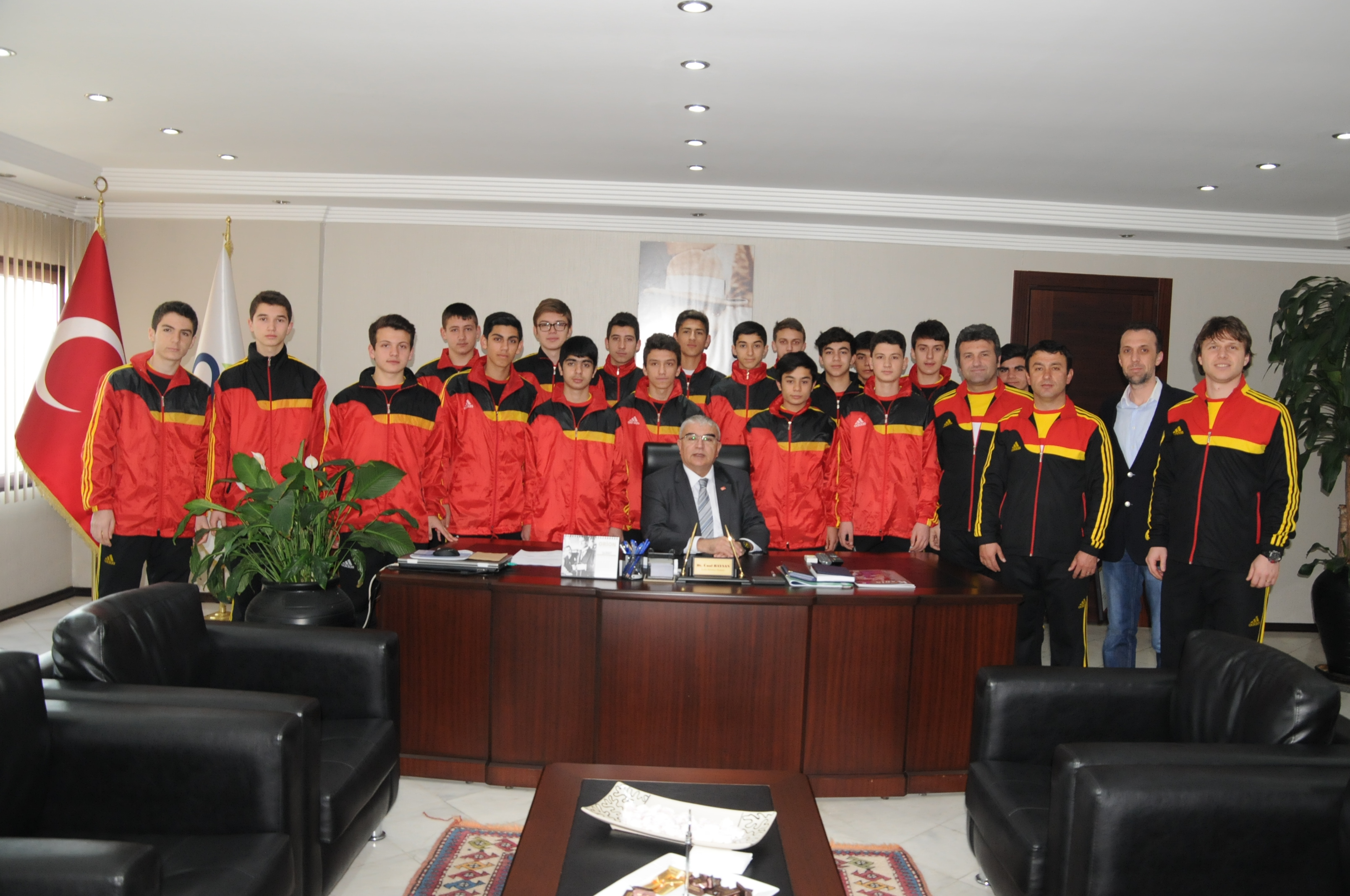 �orlu Aslanspor Ba�kan Baysan�� Ziyaret Etti