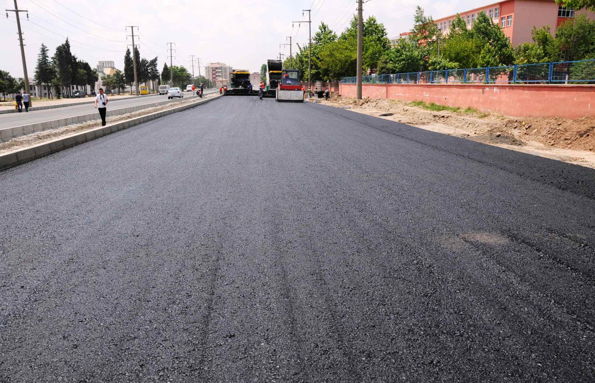 Blent Ecevit Bulvarnda Asfalt almas