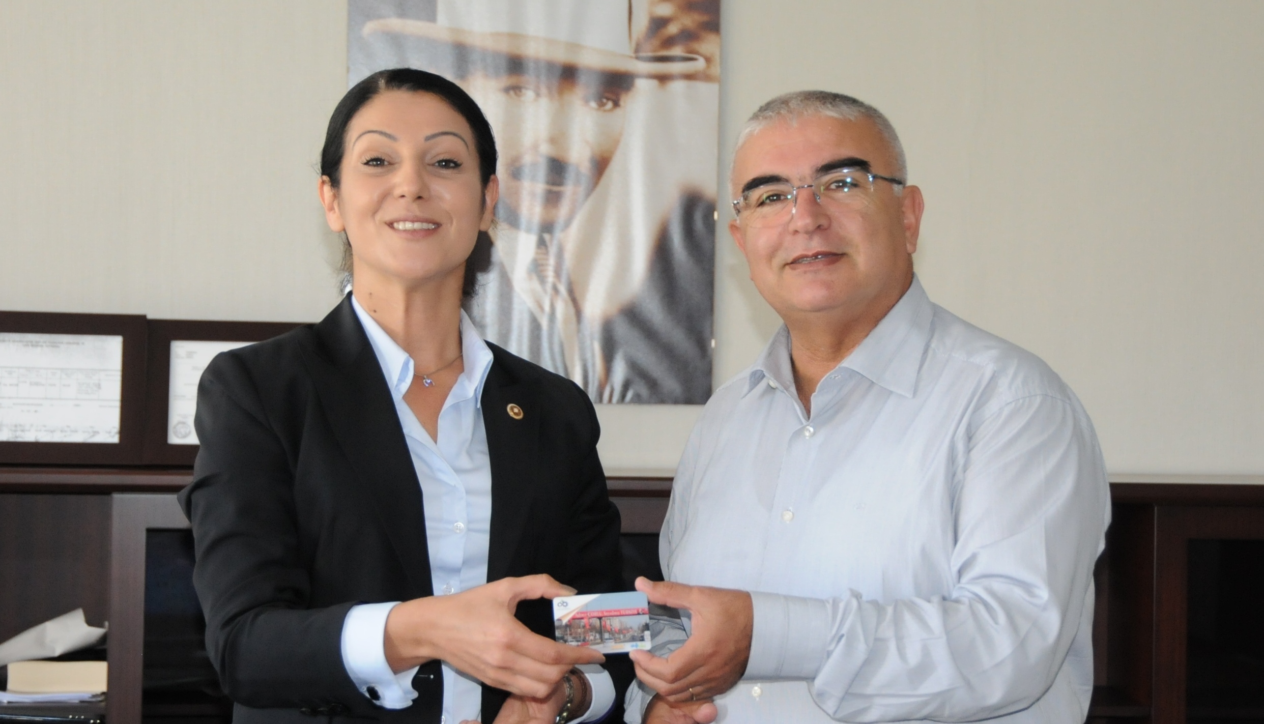Milletvekili Yemiiden Baysana Ziyaret