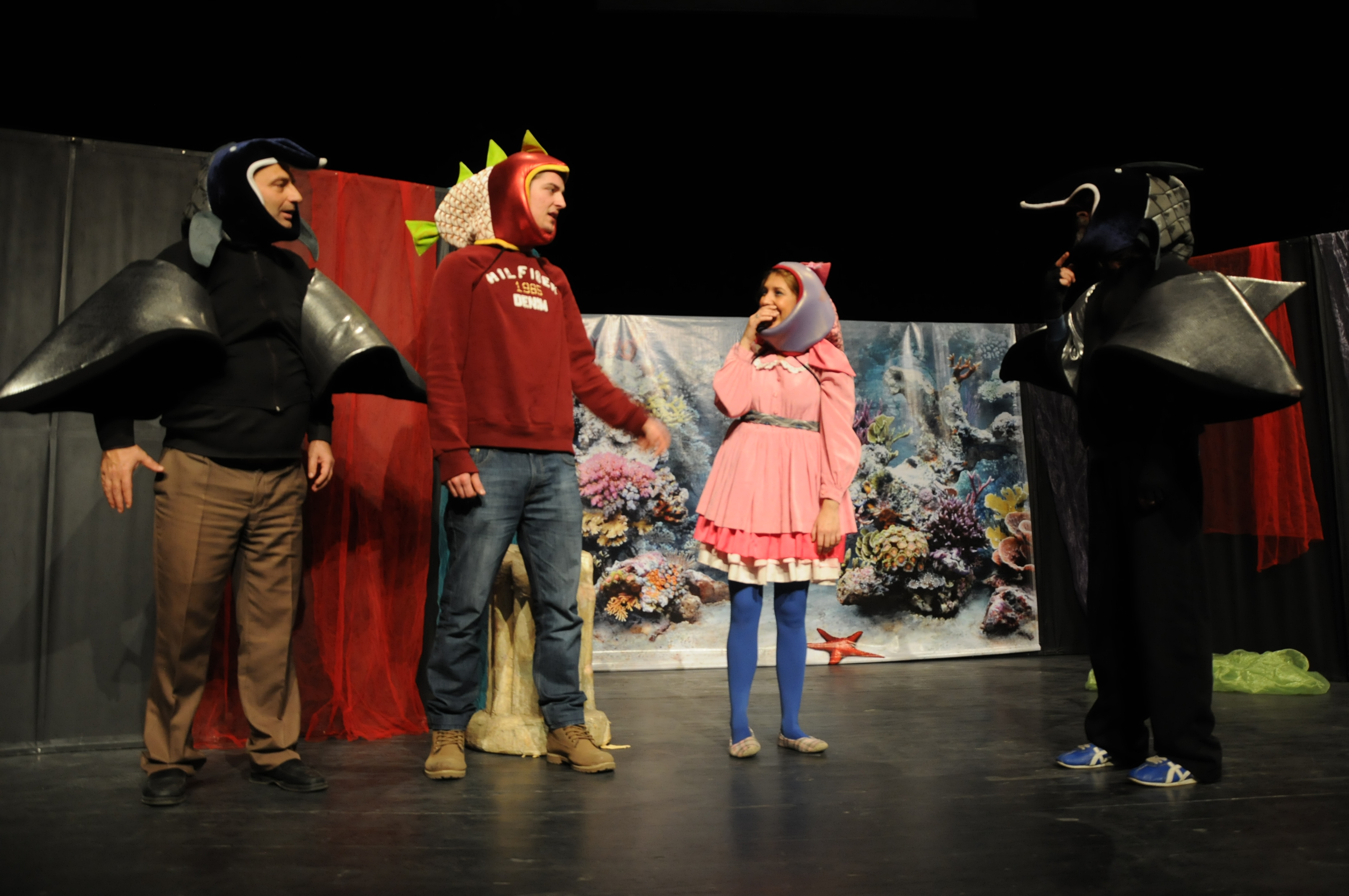 Minik Bal���n Maceras� Adl� Oyun Sahnelendi