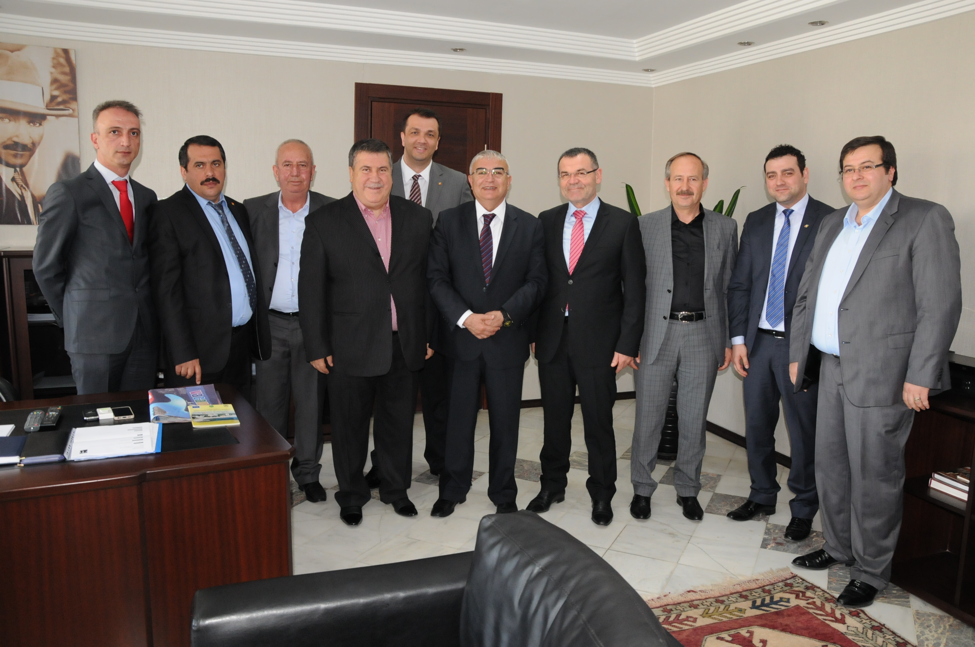 �TSO�dan Baysan�a Tebrik Ziyareti