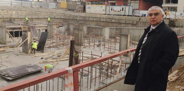 Ba�kan Baysan Otopark �n�aat�ndaki �al��malar� Yerinde �nceledi