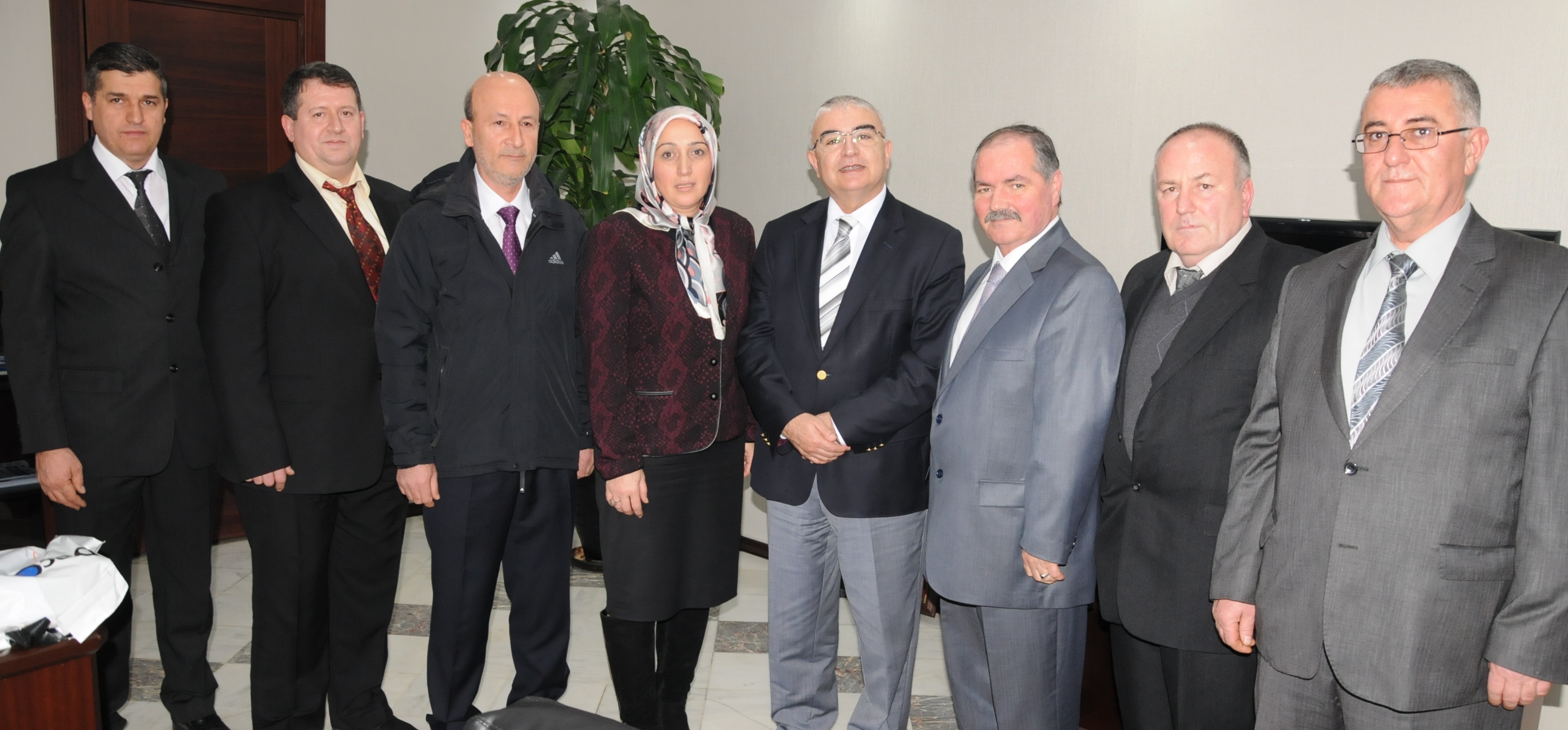 Kahveciler Odas��n�n Yeni Y�netiminden Baysan�a Ziyaret