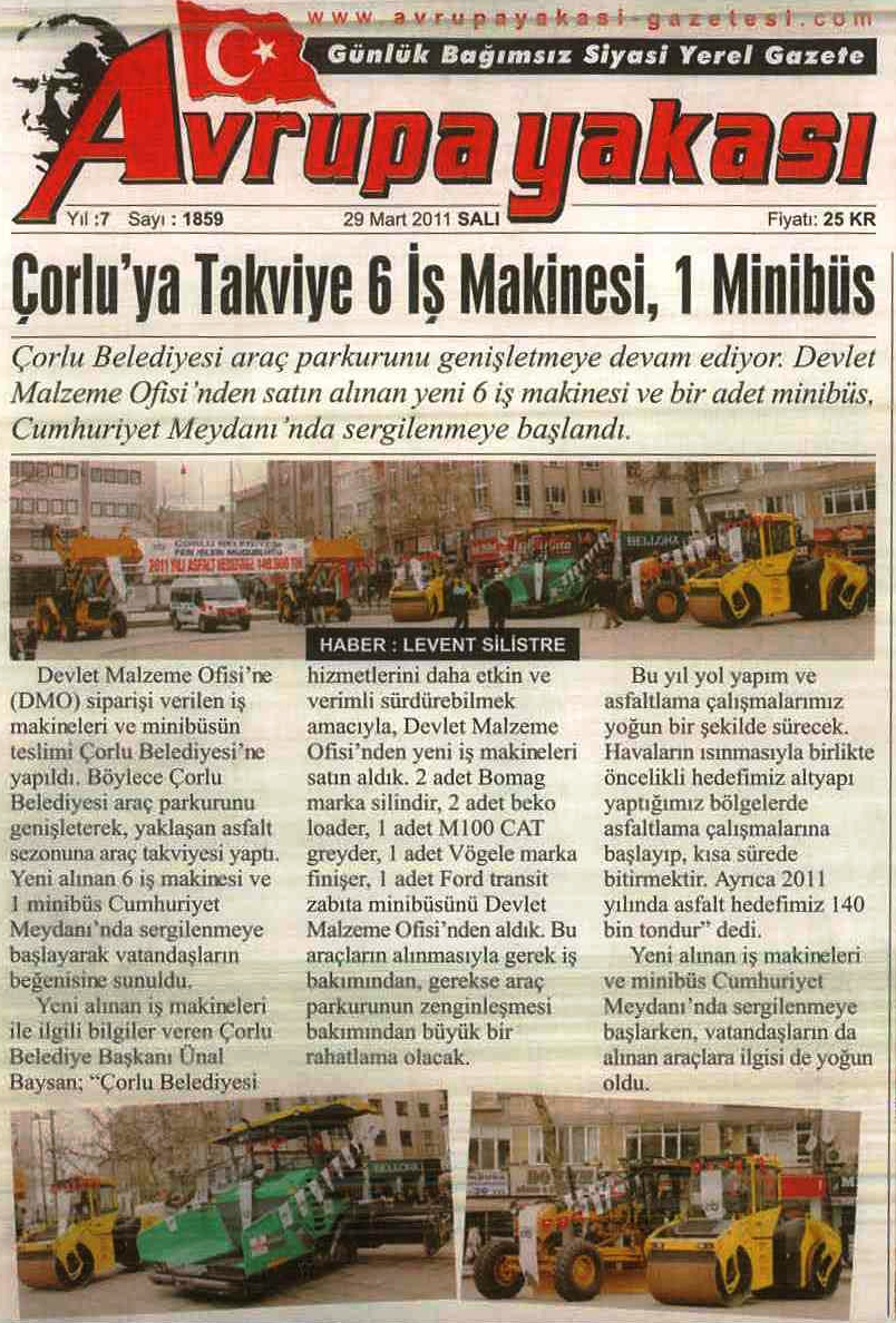 Mart 2011 Bas�n Ar�ivi