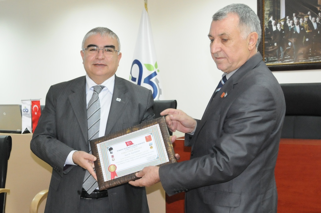 Ba�kan Baysan Gaziler �le Toplant� Yapt�