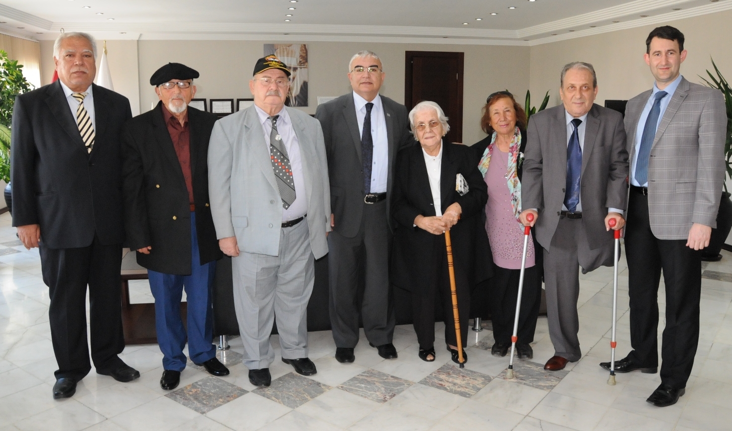 �orlu Huzurevi�nden Ba�kan Baysan�a Ziyaret