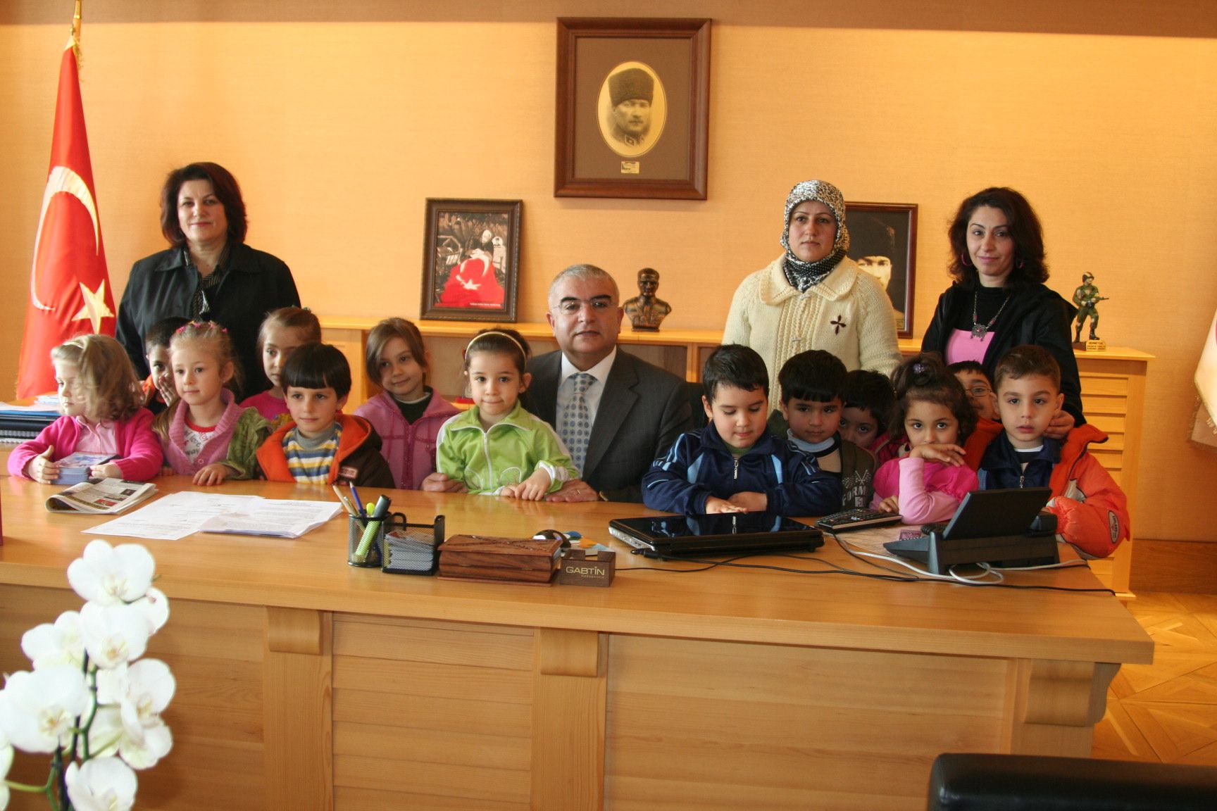 Minik ��rencilerden Baysan�a Ziyaret