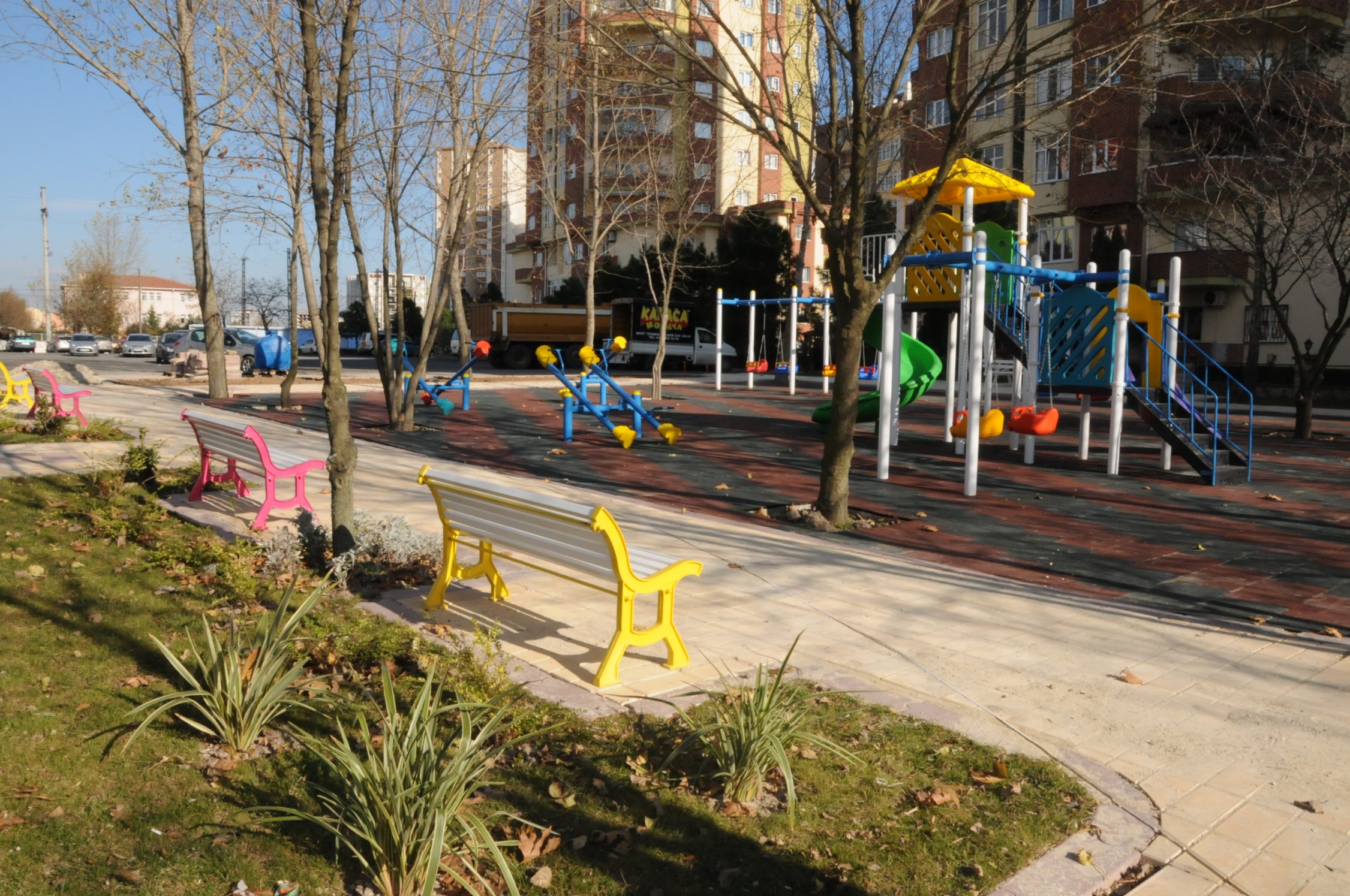 3 Adet Semt Park� Halk�n Hizmetine Sunuldu