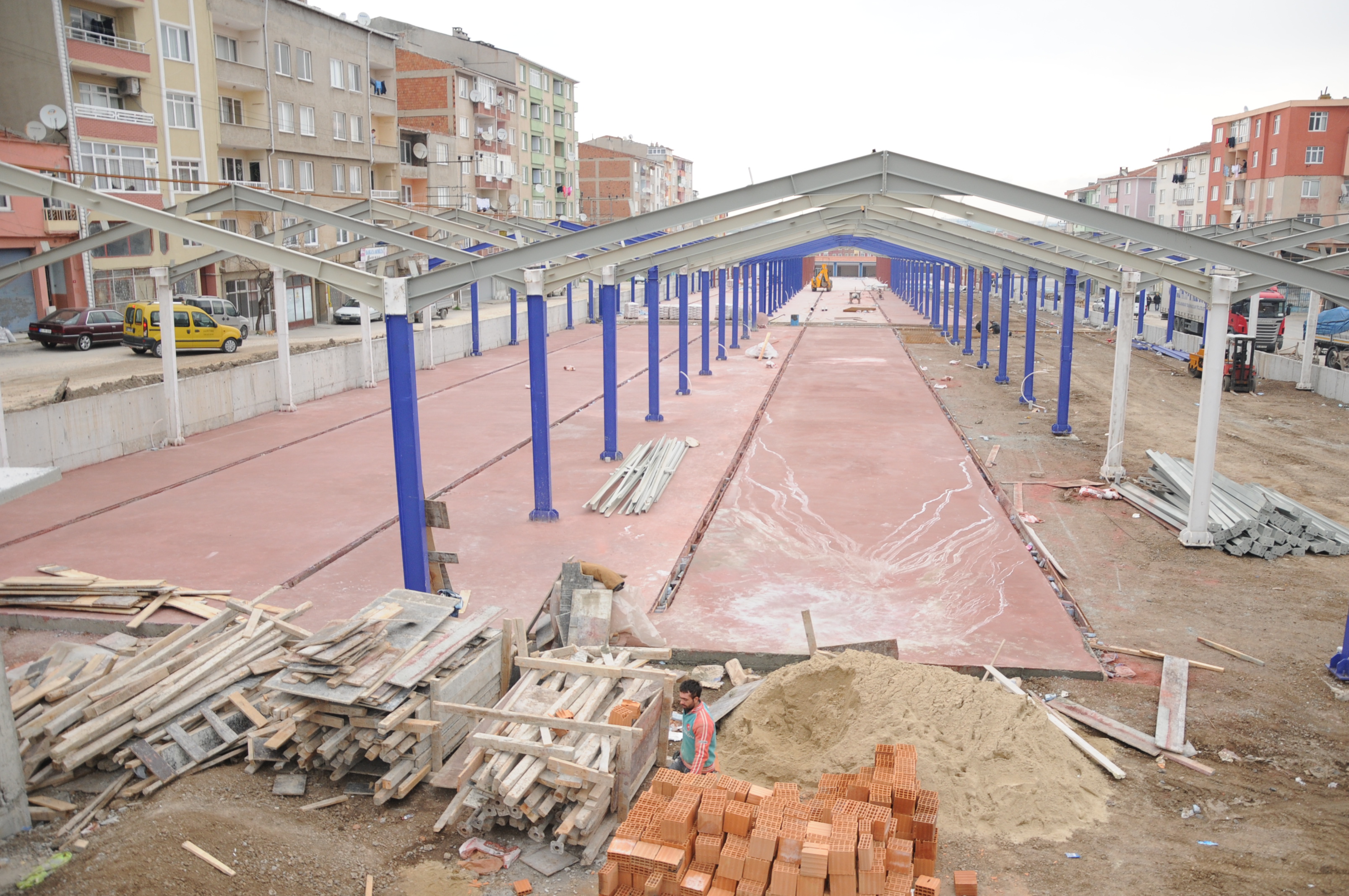 Sabit Kapal� Pazar Yerinde Sona Yakla��ld�