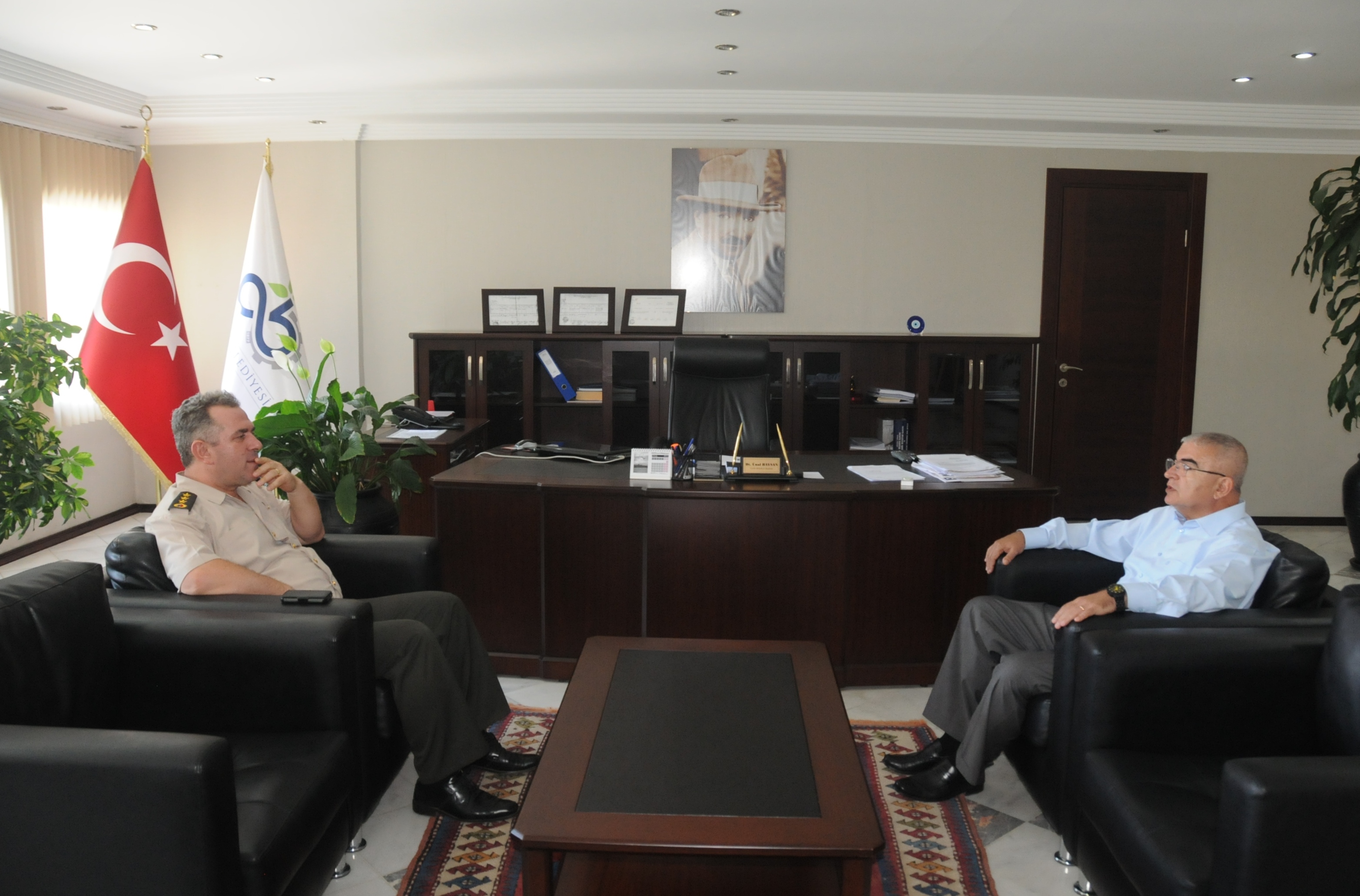 Jandarma Alay Komutan Ayandan Baysana Ziyaret