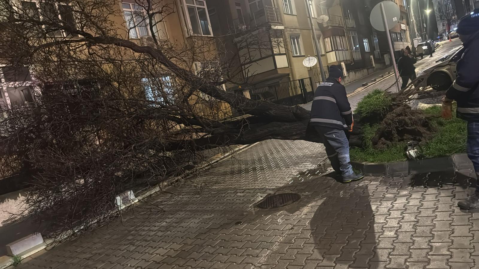 �orlu Belediyesi F�rt�naya Kar�� Teyakkuza Ge�ti