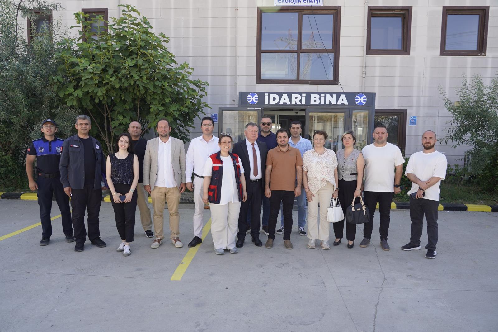 evre ve Salk Komisyonu`ndan Ekolojik Enerji`ye nceleme Ziyareti