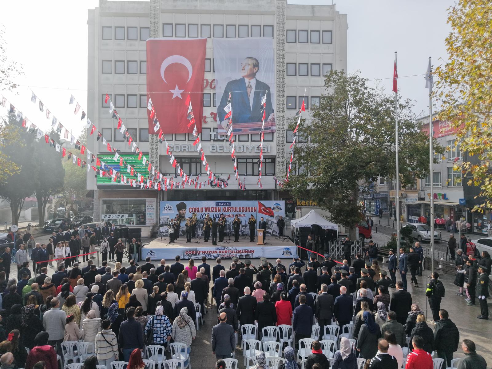 orlu`nun Kurtuluunun 103. Yl Cokuyla Kutland