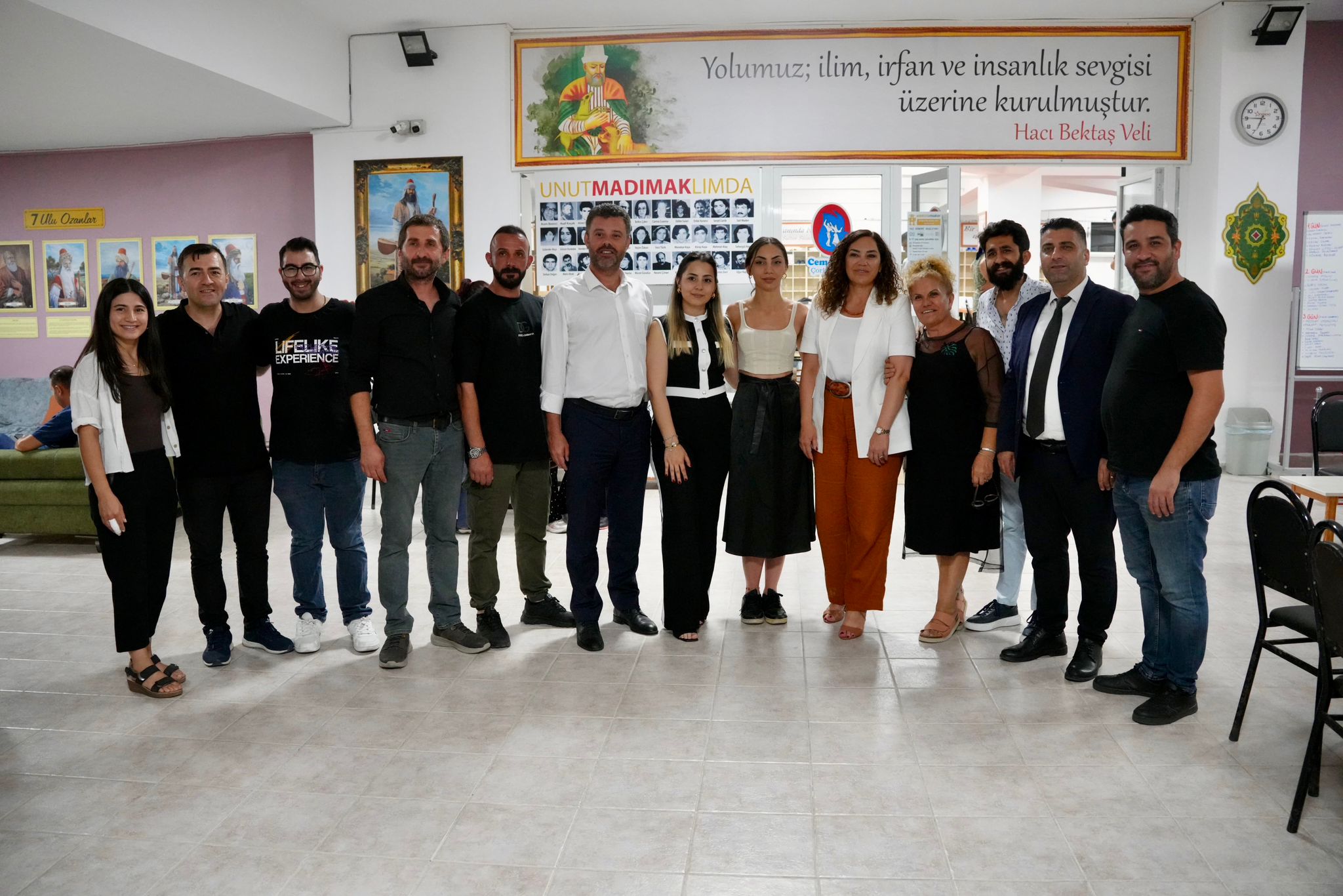 Bakan Sarkurt orlu Krklar Cemevi`nde Muharrem Orucu Lokmasna Katld