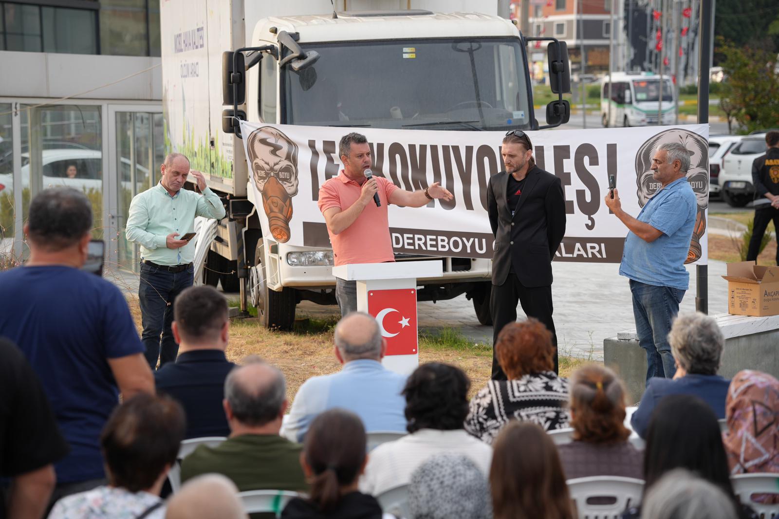 Bakan Sarkurt, Ergene`deki evre Sorunlarna Dikkat eken Eyleme Katld