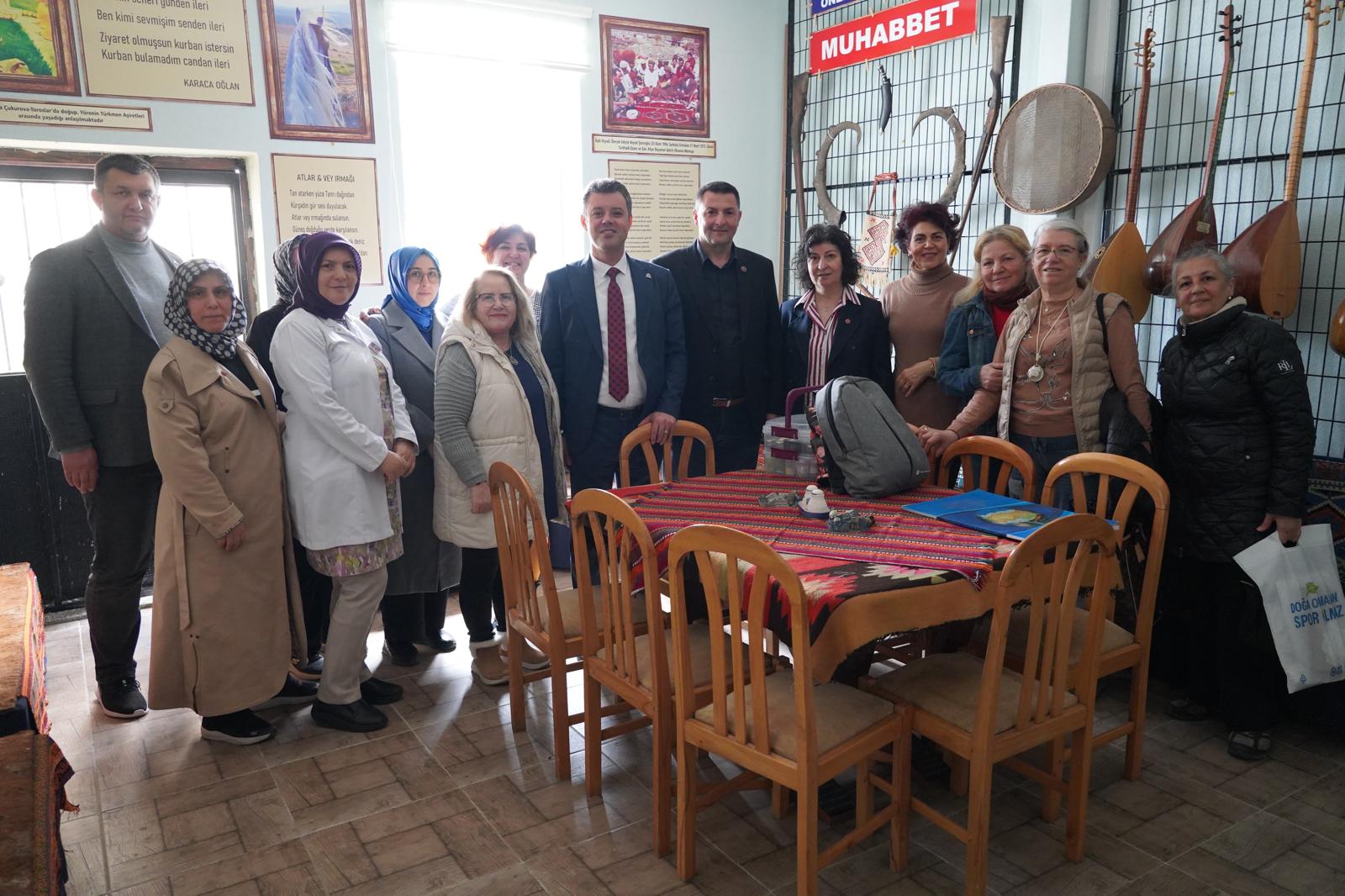 Bakan Sarkurt nerler Kltr ve Yaam Merkezi`ni Ziyaret Etti
