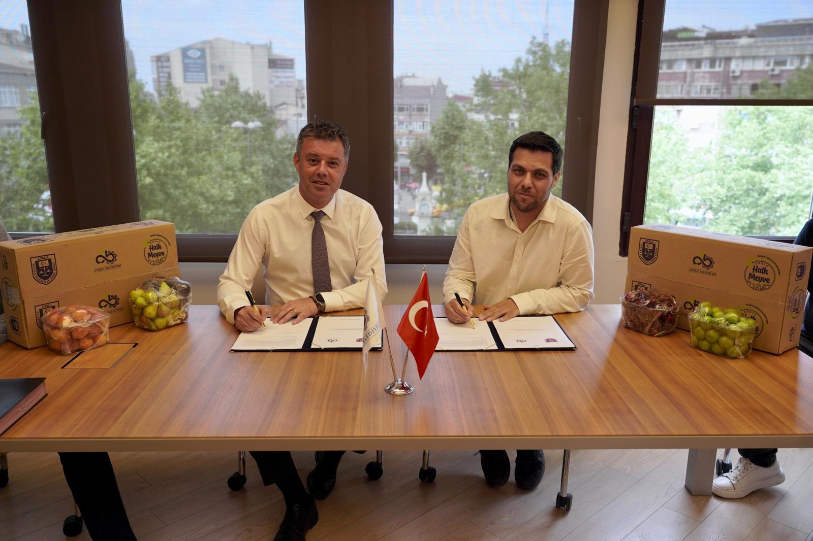 �orlu Belediyesinden Yeni Proje: Halk Meyve