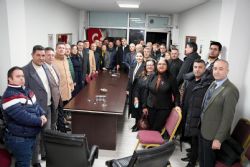 Ba�kanlardan �orlu Muhtarlar Derne�i`ne Anlaml� Ziyaret