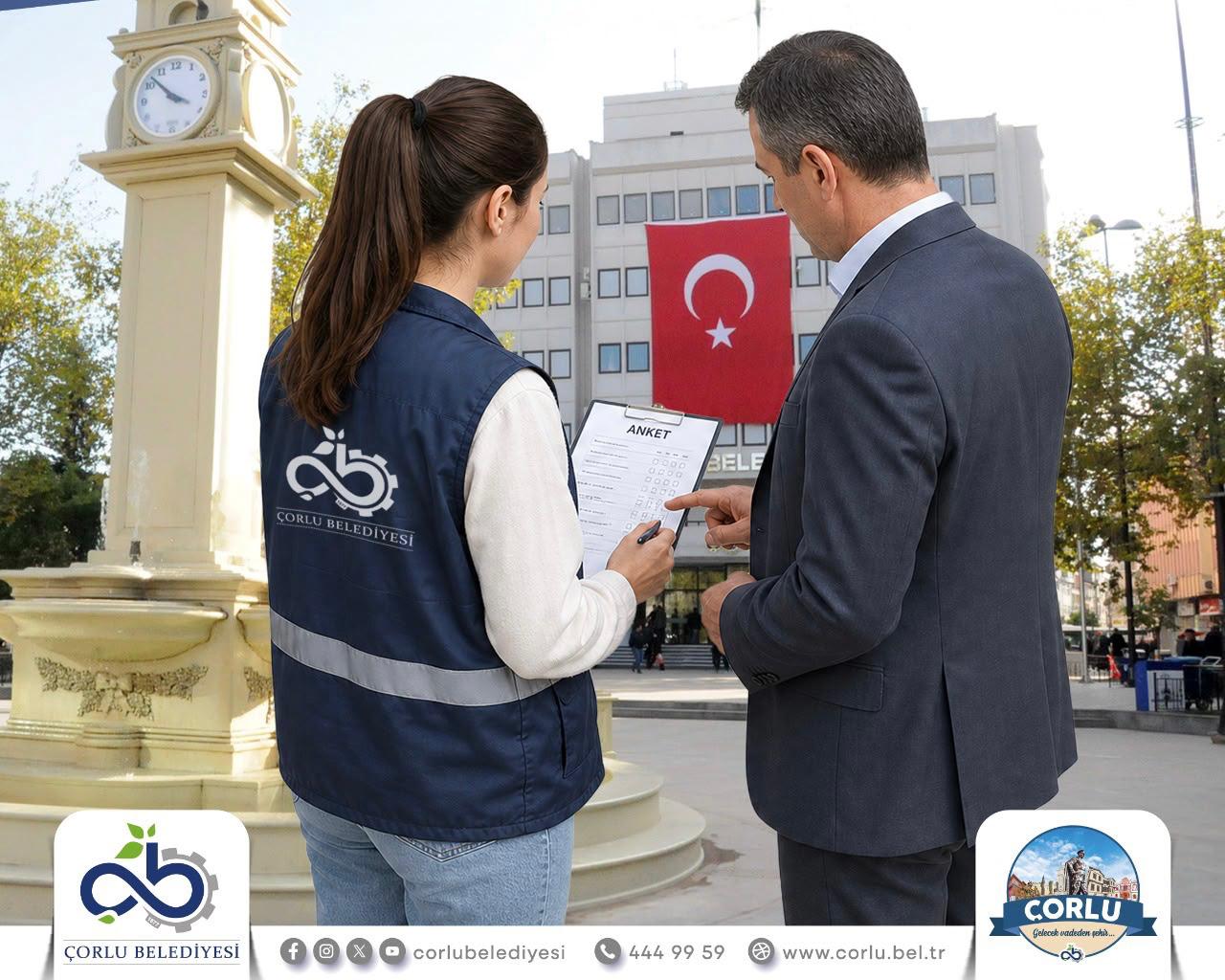 �orlu Belediyesi`nden Kat�l�mc� Belediyecilik Hamlesi
