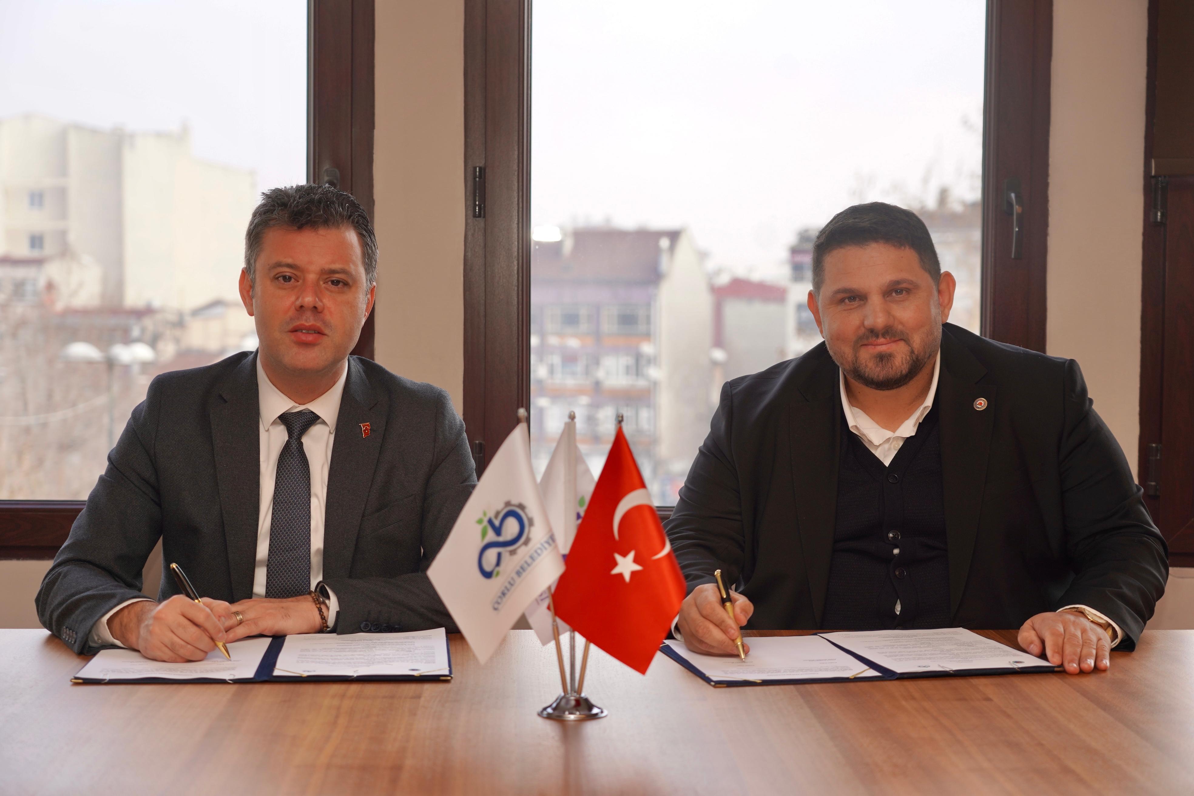 orlu Belediyesi ve orlu Ziraat Odas`ndan rnek  Birlii