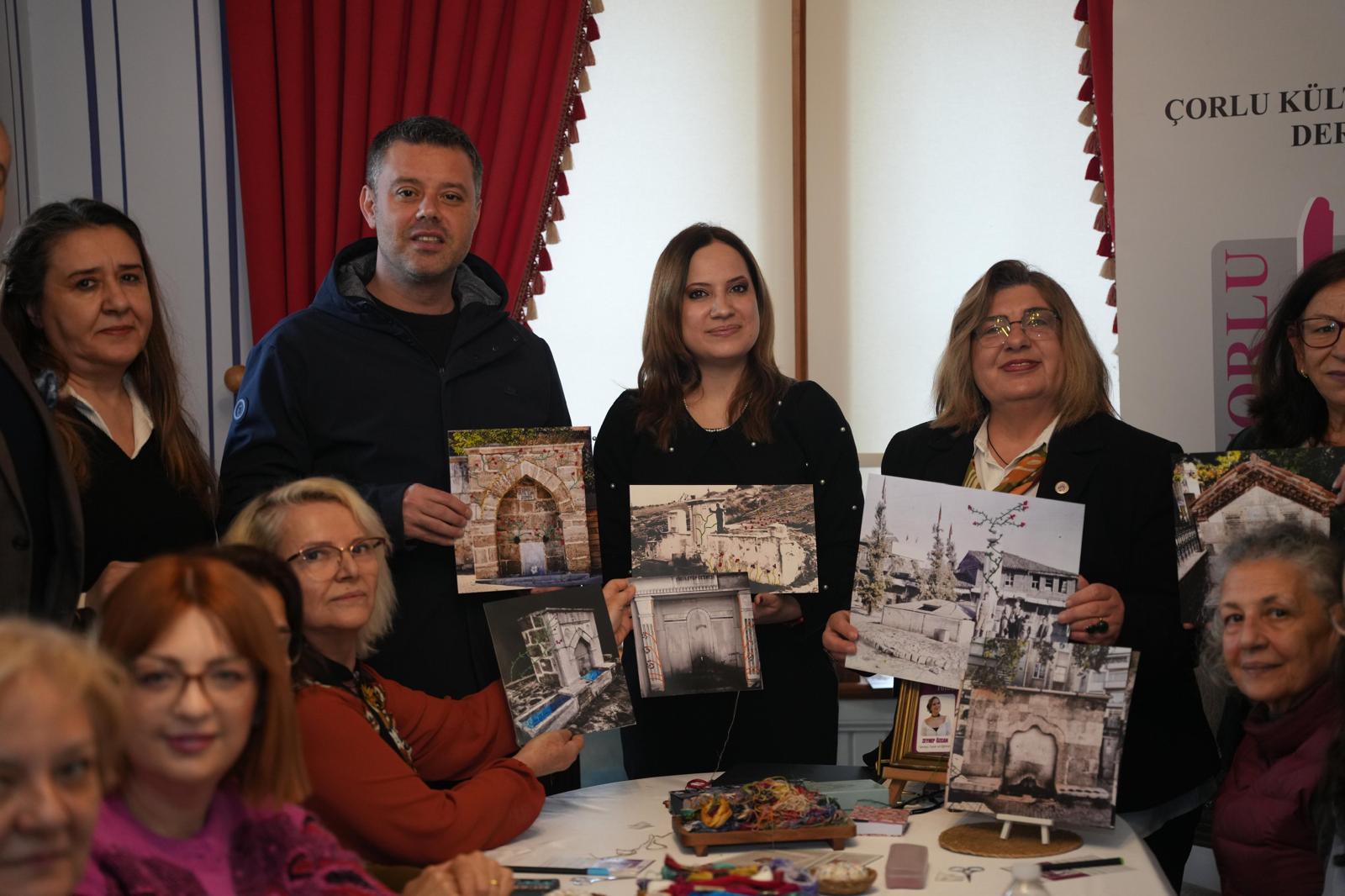 �orlu`da Tarih� �e�meler Sanatla Hayat Buluyor