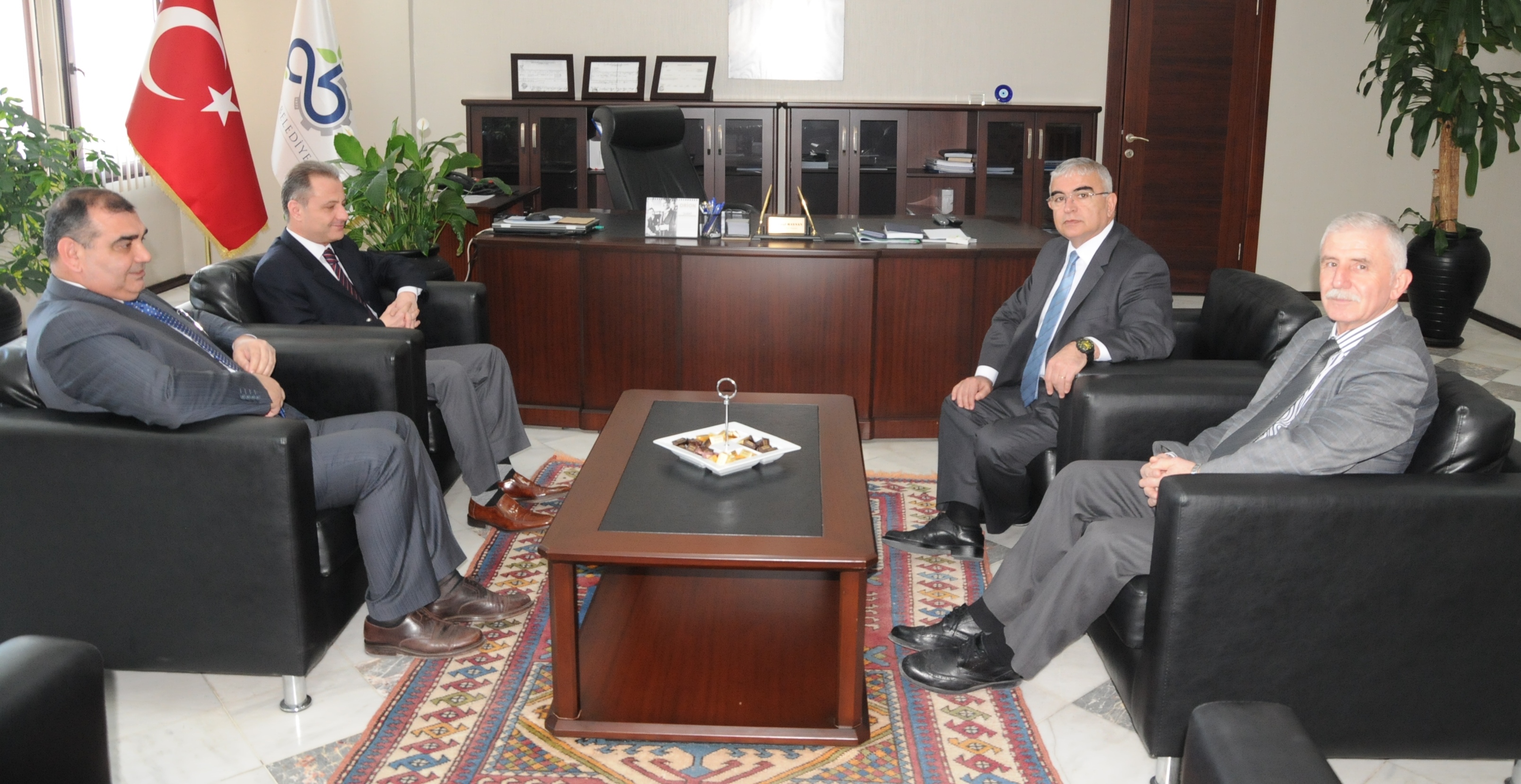 Emniyet M�d�r� ���t�ten Baysan�a Ziyaret