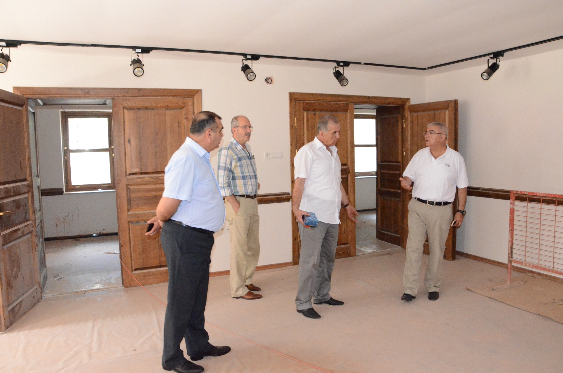 Bakan Baysan Restorasyon almalarn Yerinde nceledi