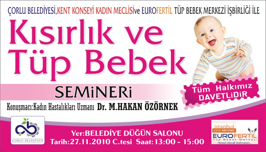 K�s�rl�k ve T�p Bebek Semineri