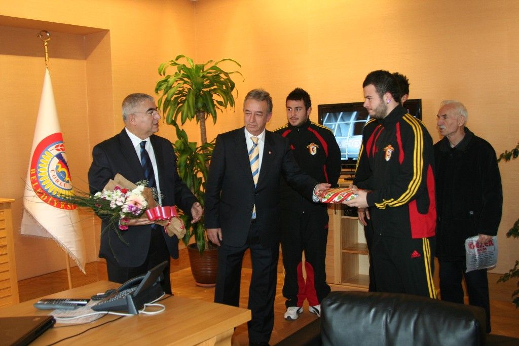 �orluspor`dan Ba�kan Baysan`a Ziyaret