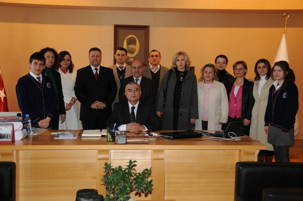Mehmetik lkretimden Bakan Baysana Ziyaret