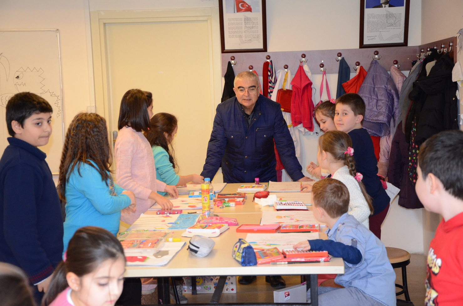 Baysan Resim ve Satran Kursiyerleriyle Bulutu