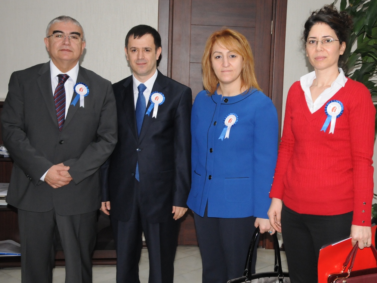 Vergi Dairesi�nden Ba�kan Baysan�a Ziyaret